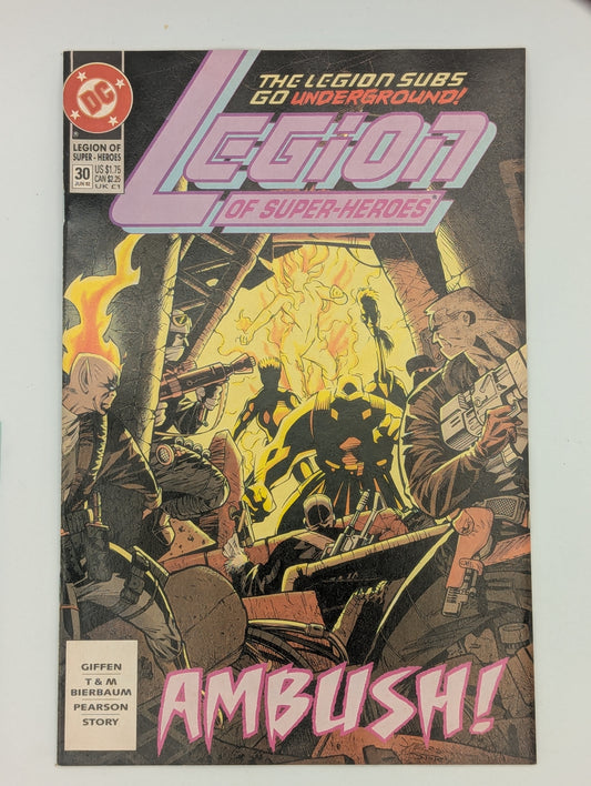 Legion of Super-Heroes #30 (1992) - DC Comic - VF Collectibles:Comic Books & Memorabilia:Comics:Comics & Graphic Novels JJJambers Vintage Vault