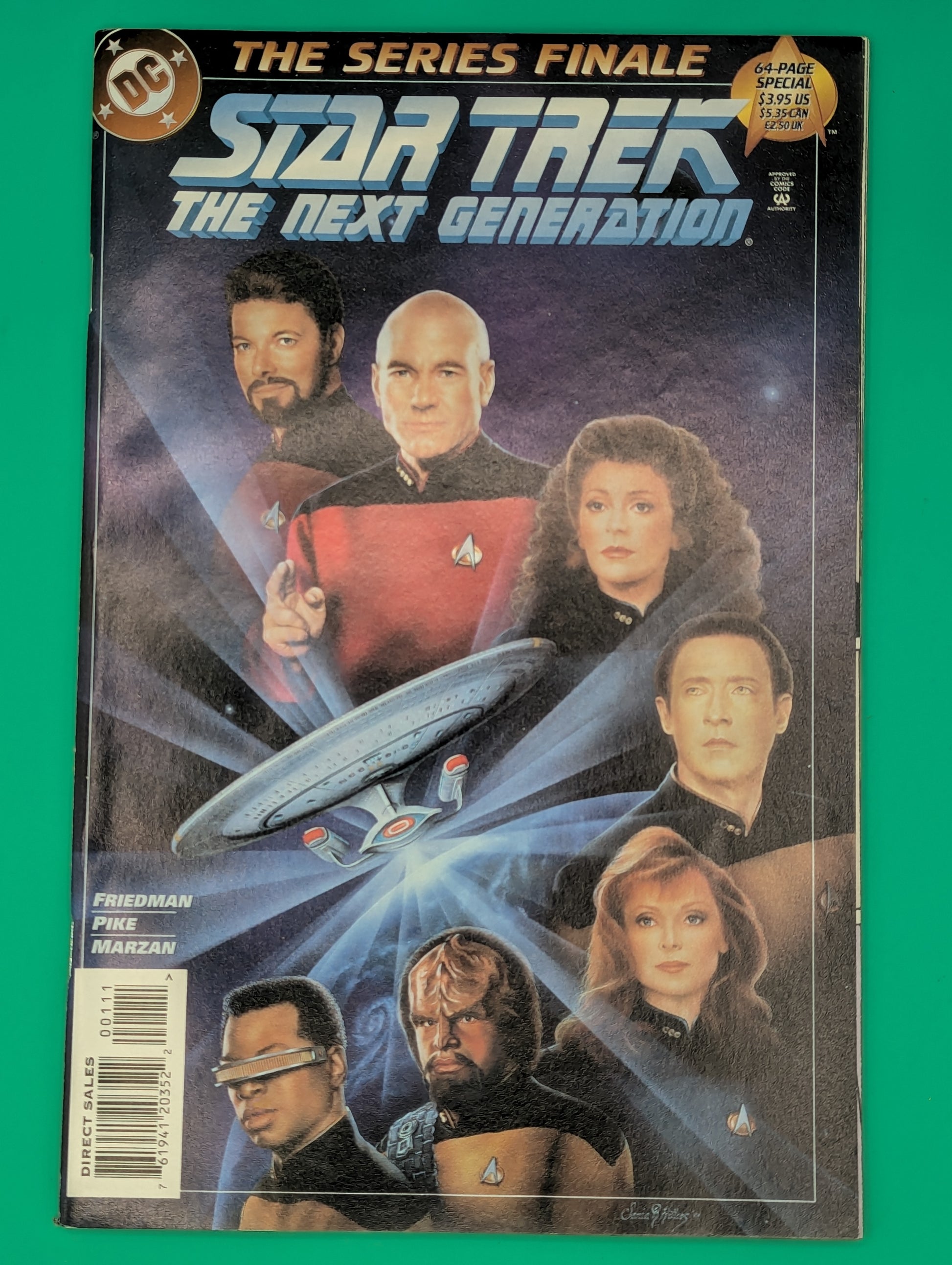 Star Trek: The Next Generation - Series Finale (1994) - DC Comics Collectibles:Comic Books & Memorabilia:Comics:Comics & Graphic Novels JJJambers Vintage Vault   