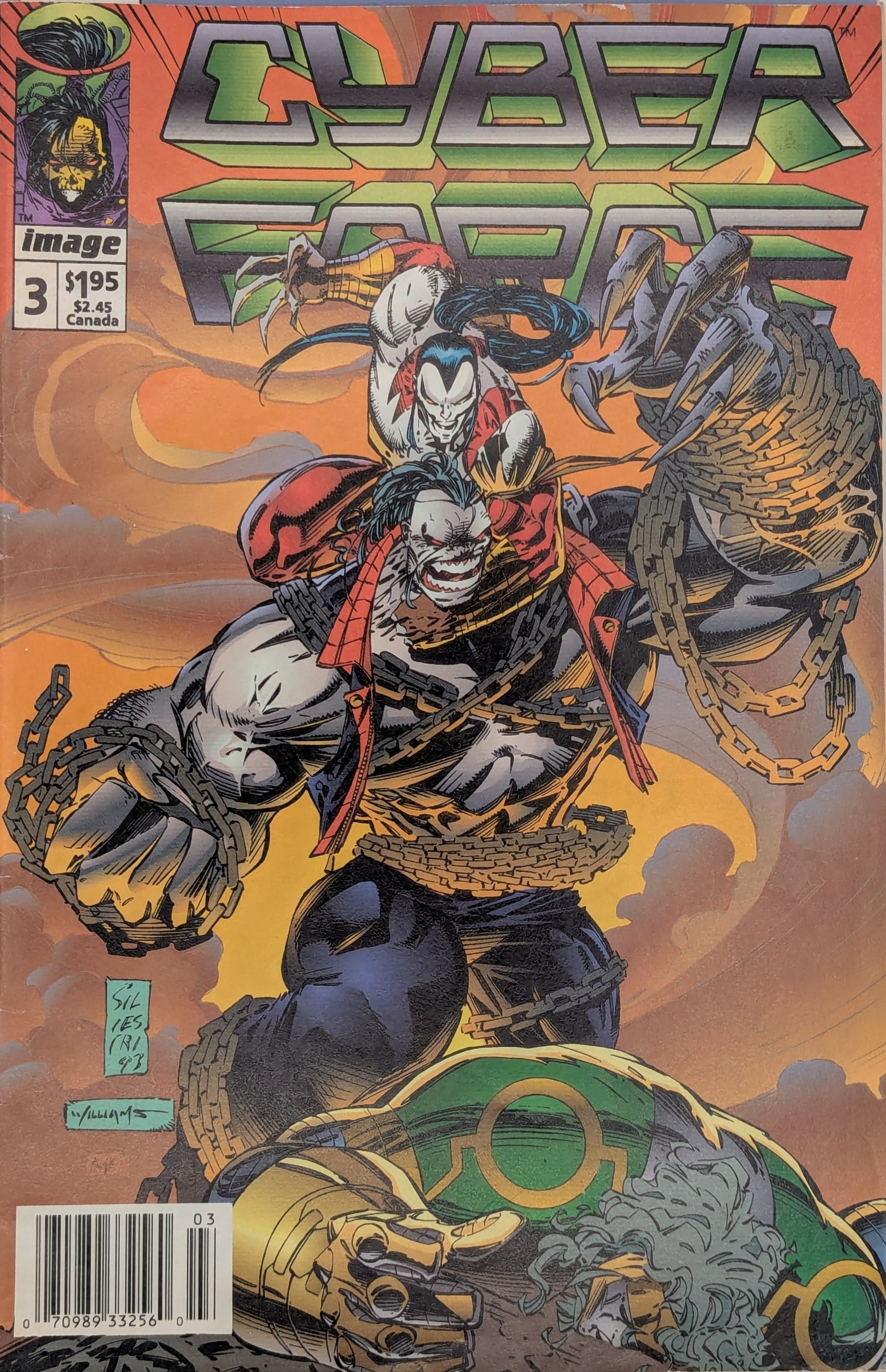Cyberforce #3 (1993) - Image Comic - VF Collectibles:Comic Books & Memorabilia:Comics:Comics & Graphic Novels JJJambers Vintage Vault