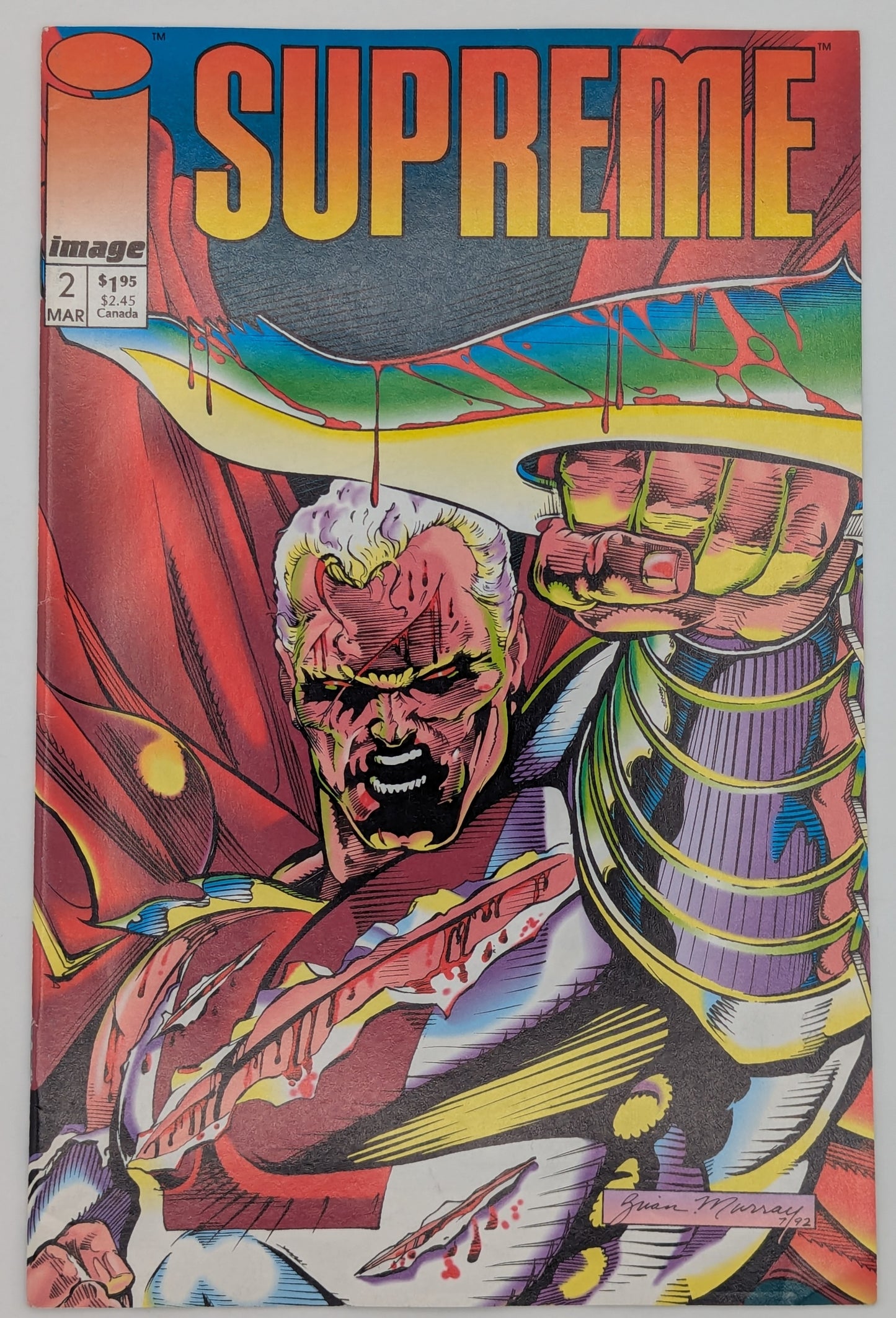 Supreme #2 - Image Comic - VF Collectibles:Comic Books & Memorabilia:Comics:Comics & Graphic Novels JJJambers Vintage Vault