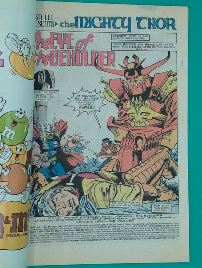Thor, Mighty: The Fate of Balder! #368 (1986) [Newsstand] - Marvel Comic - FN Collectibles:Comic Books & Memorabilia:Comics:Comics & Graphic Novels JJJambers Jamboree