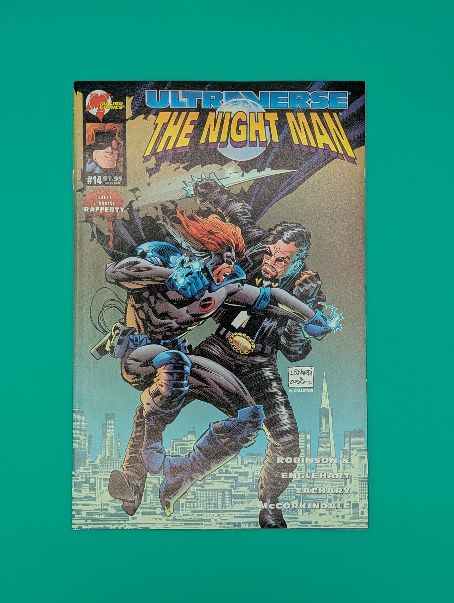 Night Man, The #14 (1994) - Malibu Comic Collectibles:Comic Books & Memorabilia:Comics:Comics & Graphic Novels JJJambers Jamboree