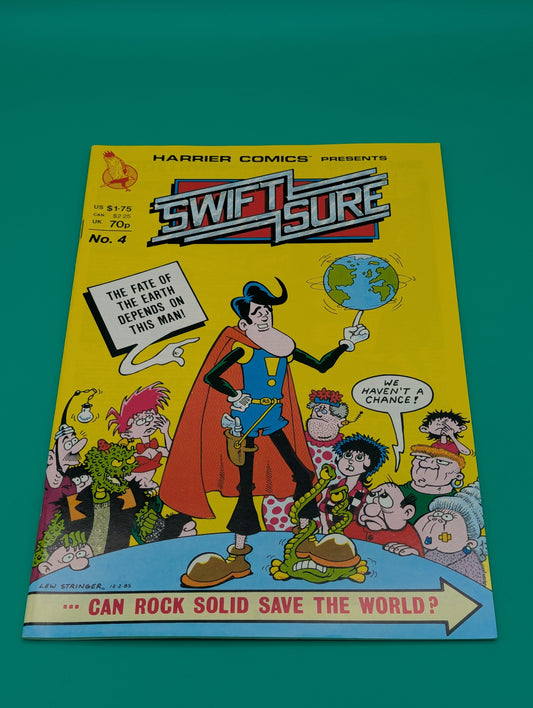 Swift Sure #4 (1985) - Harrier Comics - VF Collectibles:Comic Books & Memorabilia:Comics:Comics & Graphic Novels JJJambers Jamboree