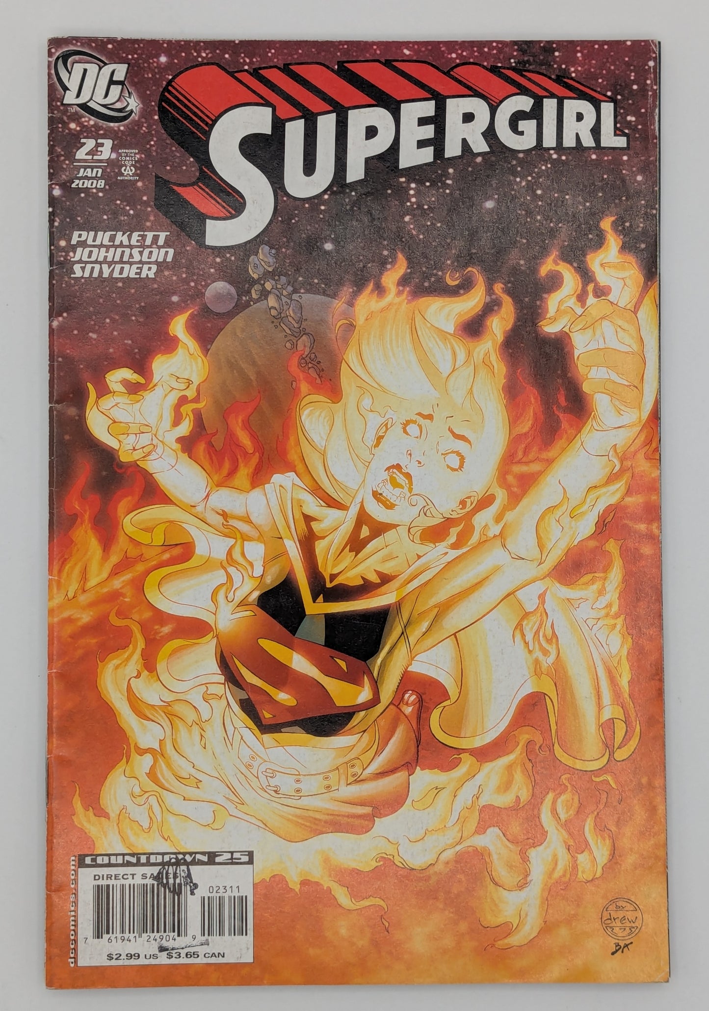 Supergirl #23 (2007) - DC Comic Collectibles:Comic Books & Memorabilia:Comics:Comics & Graphic Novels JJJambers Jamboree