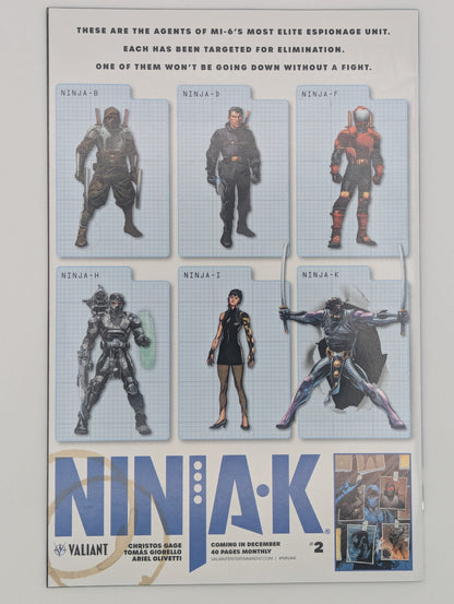 Harbinger Renegade #0 (2017) - Valiant Comic - FN minus Collectibles:Comic Books & Memorabilia:Comics:Comics & Graphic Novels JJJambers Jamboree