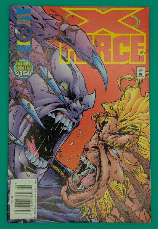 X-Force #45 (1995) - Marvel Comic Collectibles:Comic Books & Memorabilia:Comics:Comics & Graphic Novels JJJambers Jamboree