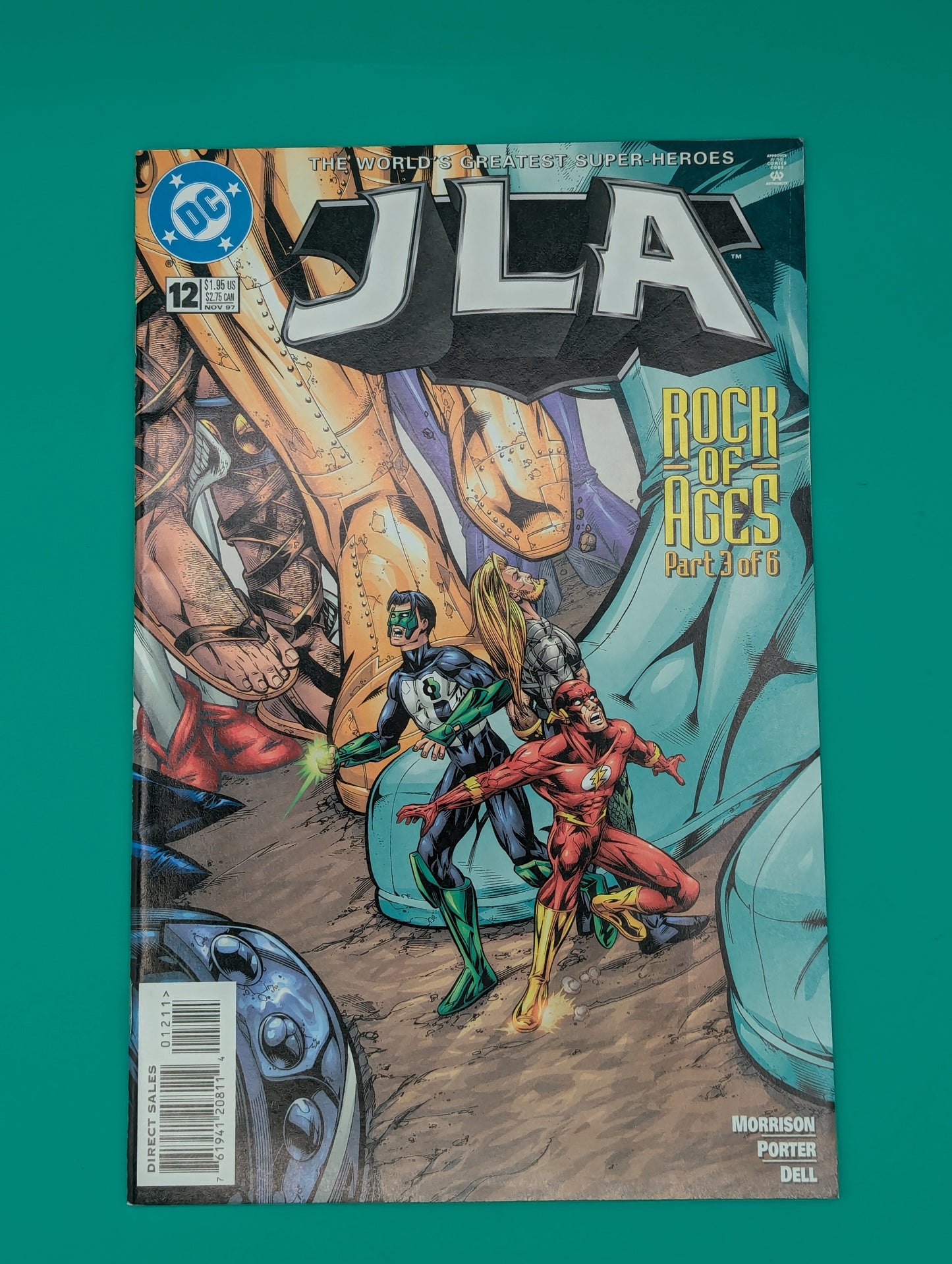 Justice League of America #12: Rock of Ages (pt 3 of 6, 1997) - DC Comics Collectibles:Comic Books & Memorabilia:Comics:Comics & Graphic Novels JJJambers Vintage Vault   