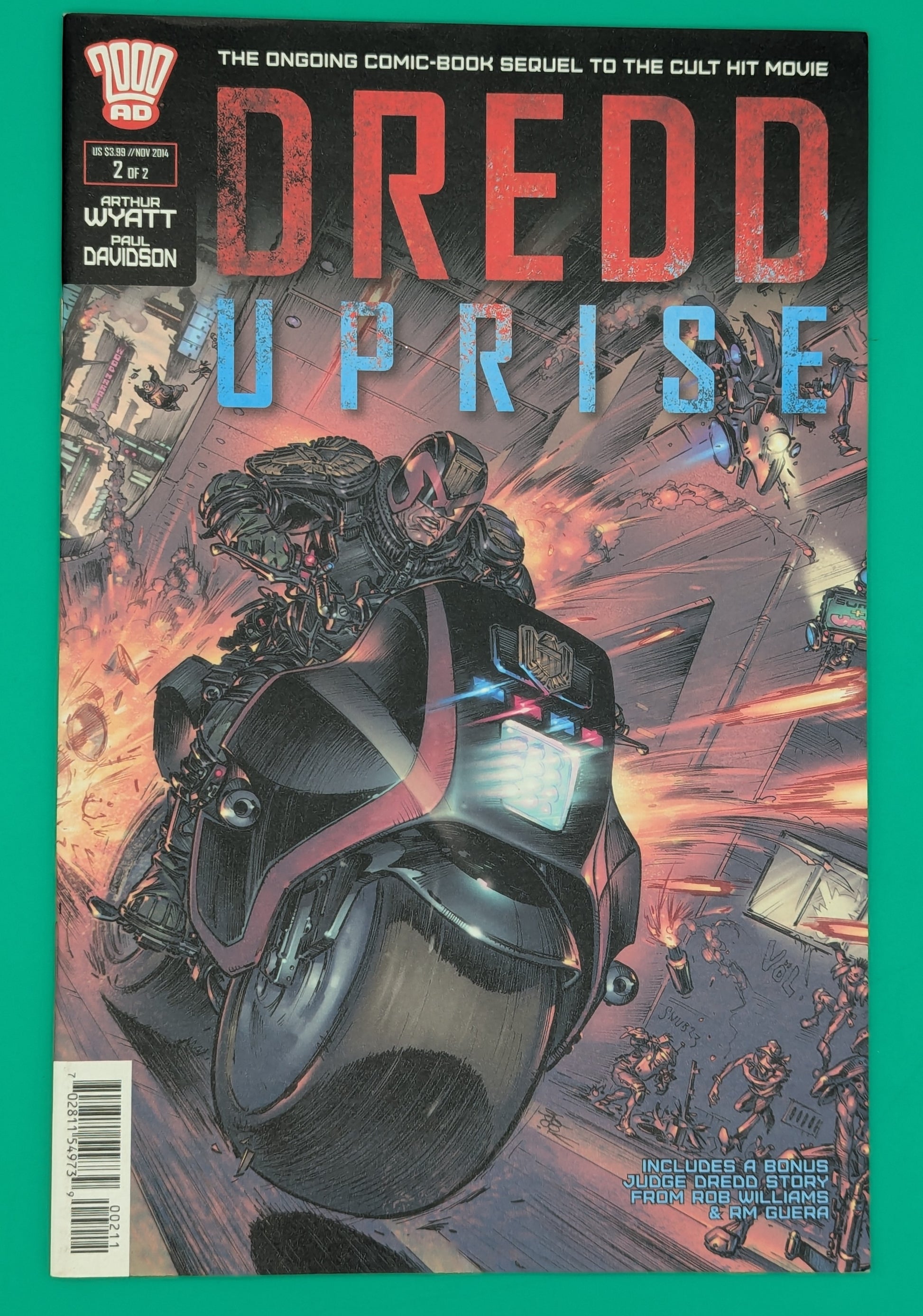 Dredd: Uprise #2 (2014) - 2000 AD Comic Collectibles:Comic Books & Memorabilia:Comics:Comics & Graphic Novels JJJambers Jamboree