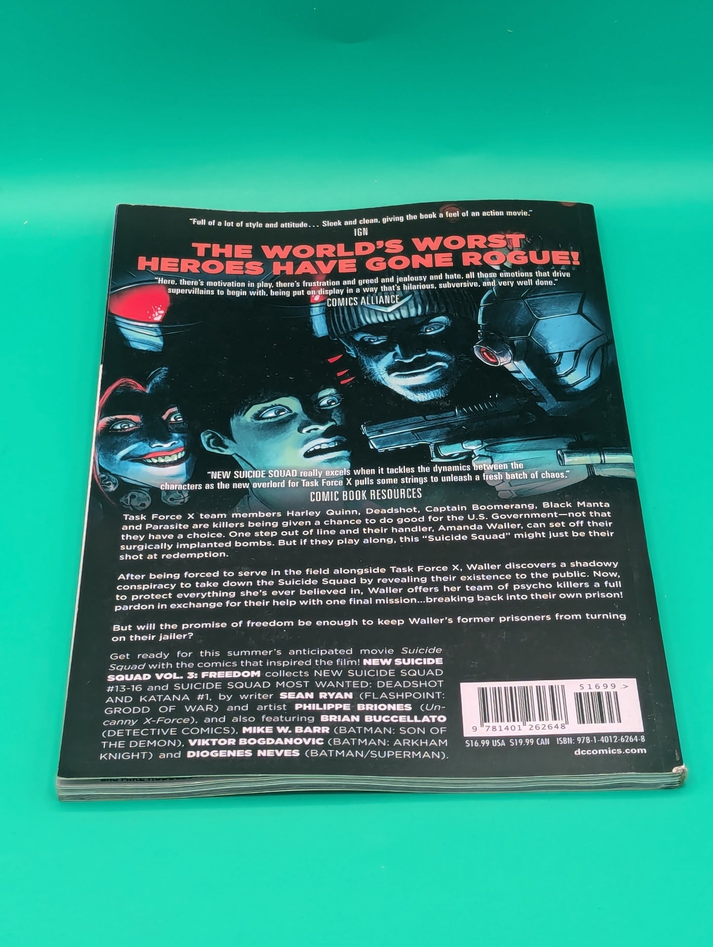 Suicide Squad, New Vol. 3: Freedom - DC TPB Collectibles:Comic Books & Memorabilia:Comics:Comics & Graphic Novels JJJambers Jamboree   