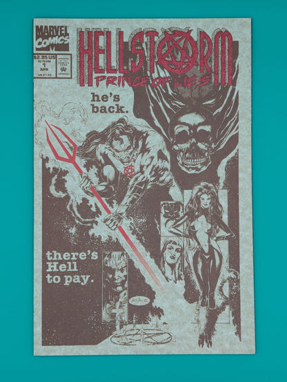 Hellstorm, Prince of Lies #1 (1993) - Marvel Comic Collectibles:Comic Books & Memorabilia:Comics:Comics & Graphic Novels JJJambers Vintage Vault   