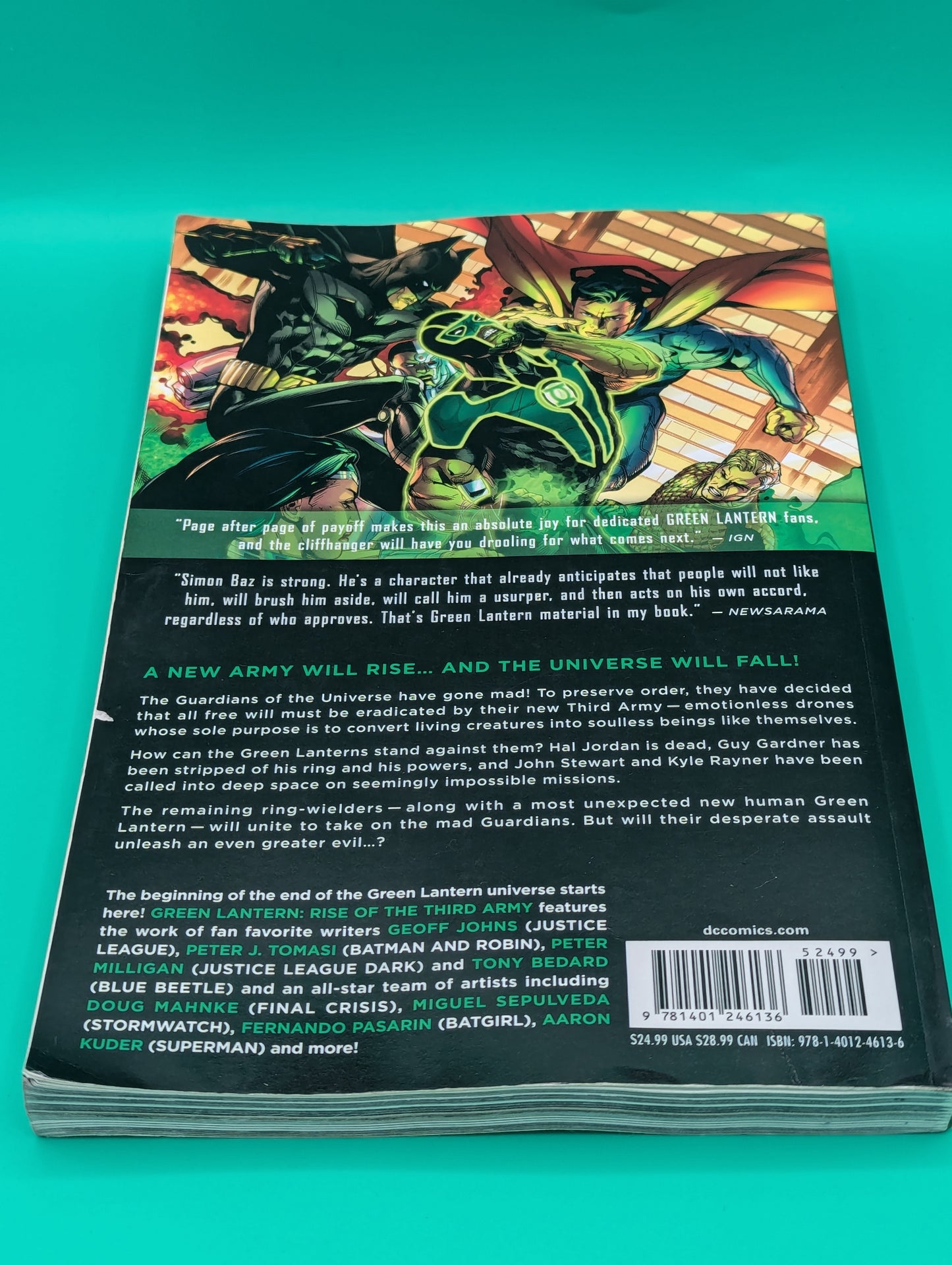 Green Lantern, New 52: Rise of the Third Army (2013) - DC TPB Collectibles:Comic Books & Memorabilia:Comics:Comics & Graphic Novels JJJambers Jamboree   