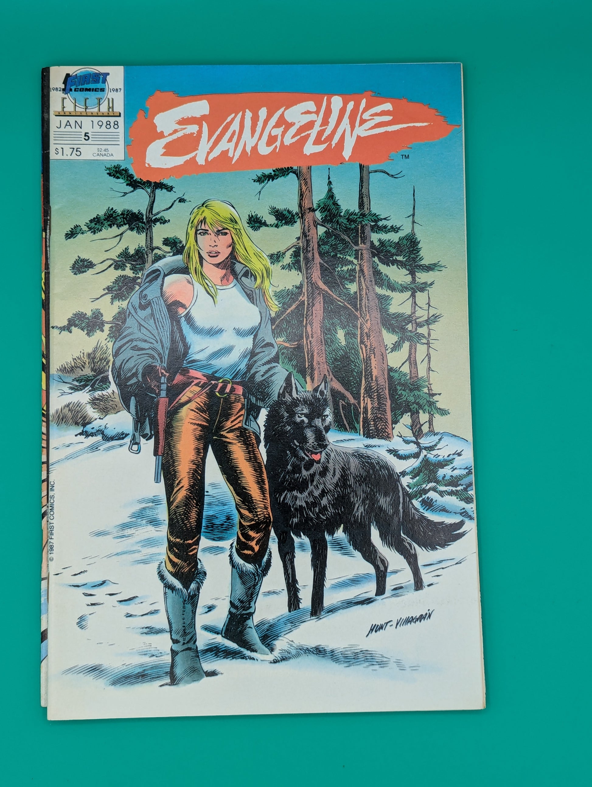 Evangeline #5 (1987) - First Comics Collectibles:Comic Books & Memorabilia:Comics:Comics & Graphic Novels JJJambers Vintage Vault   