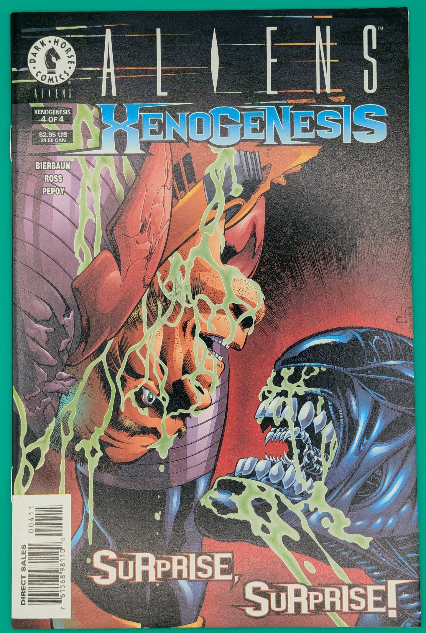 Aliens: Xenogenesis #4 of 4 (1999) - Dark Horse Comics Collectibles:Comic Books & Memorabilia:Comics:Comics & Graphic Novels JJJambers Vintage Vault   