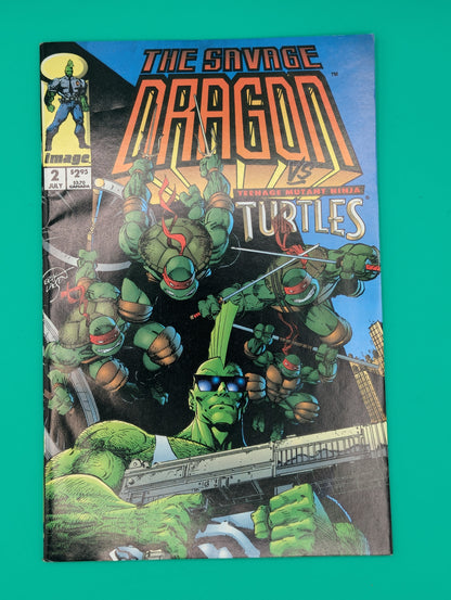 Savage Dragon vs TMNT #2 / Vanguard #0 (1993) - Image Comics Collectibles:Comic Books & Memorabilia:Comics:Comics & Graphic Novels JJJambers Vintage Vault   