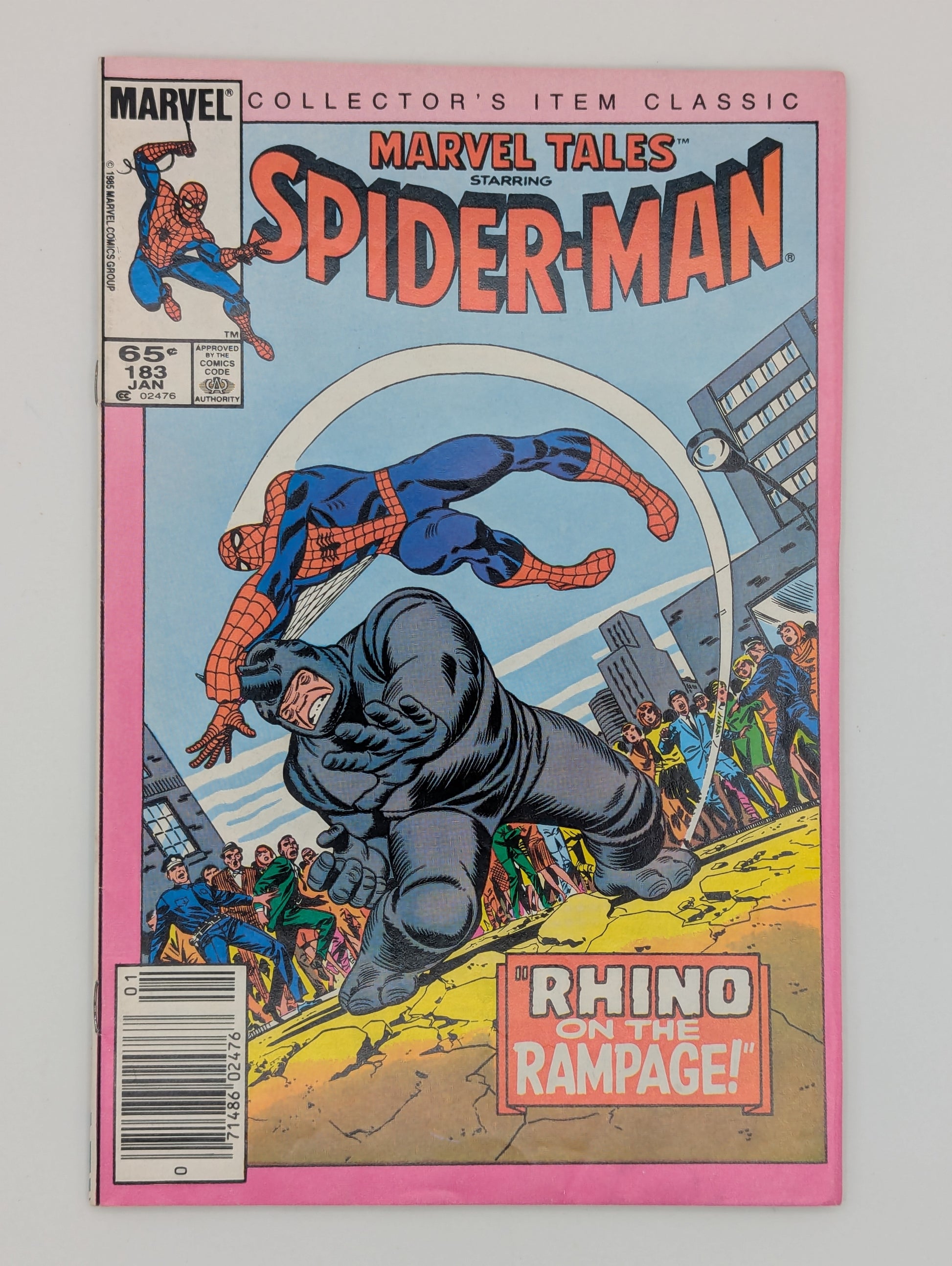 Marvel Tales #183 (1986) Newsstand - Marvel Comic - VF minus Collectibles:Comic Books & Memorabilia:Comics:Comics & Graphic Novels JJJambers Jamboree