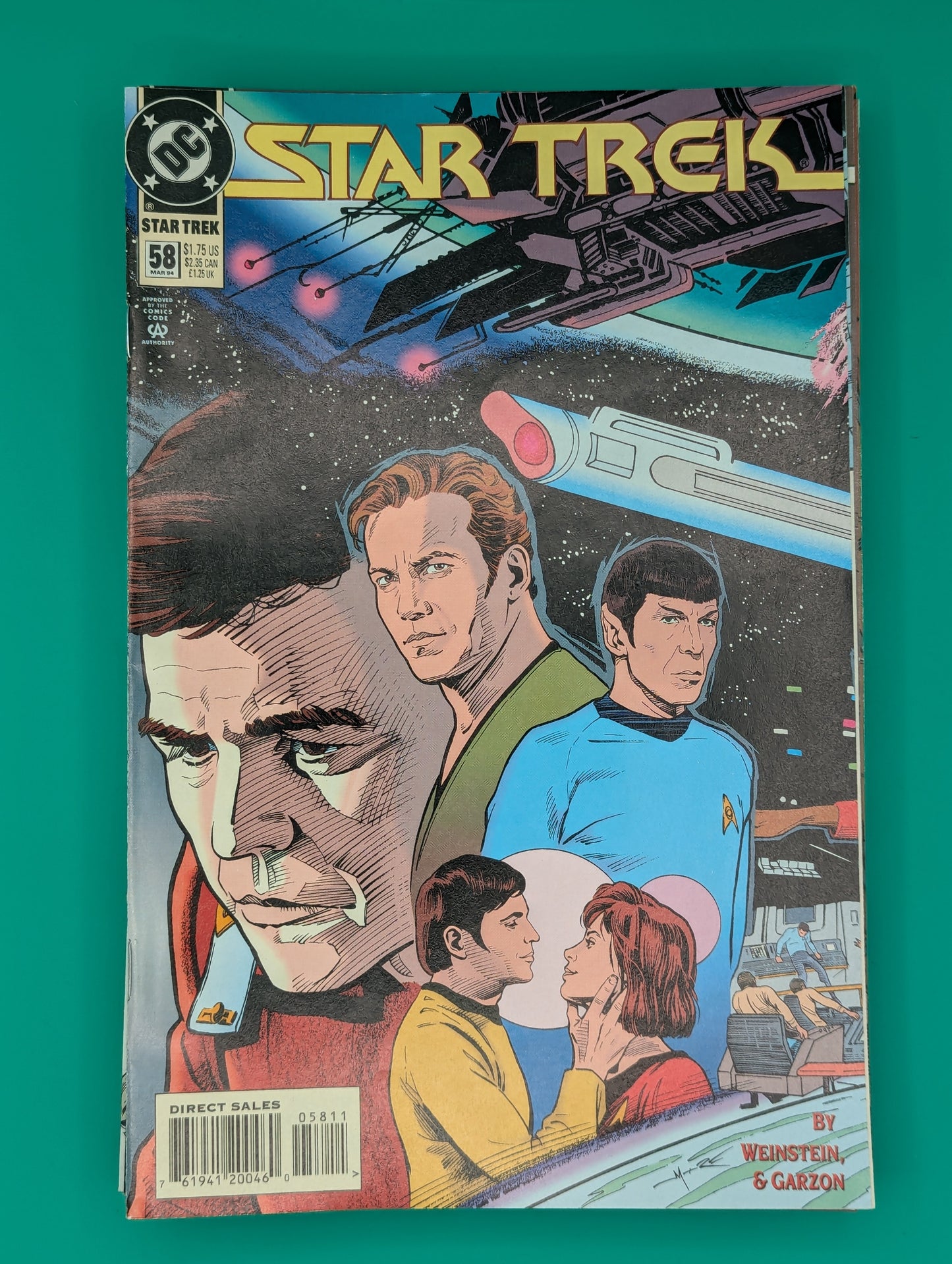 Star Trek #58 (1994) - DC Comics Collectibles:Comic Books & Memorabilia:Comics:Comics & Graphic Novels JJJambers Vintage Vault   