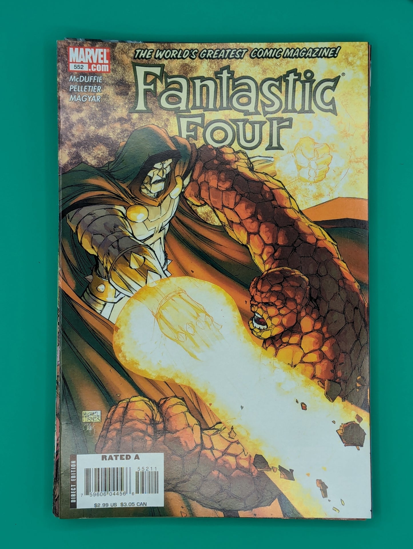 Fantastic Four #552 (2008) - Marvel Comics Collectibles:Comic Books & Memorabilia:Comics:Comics & Graphic Novels JJJambers Jamboree   