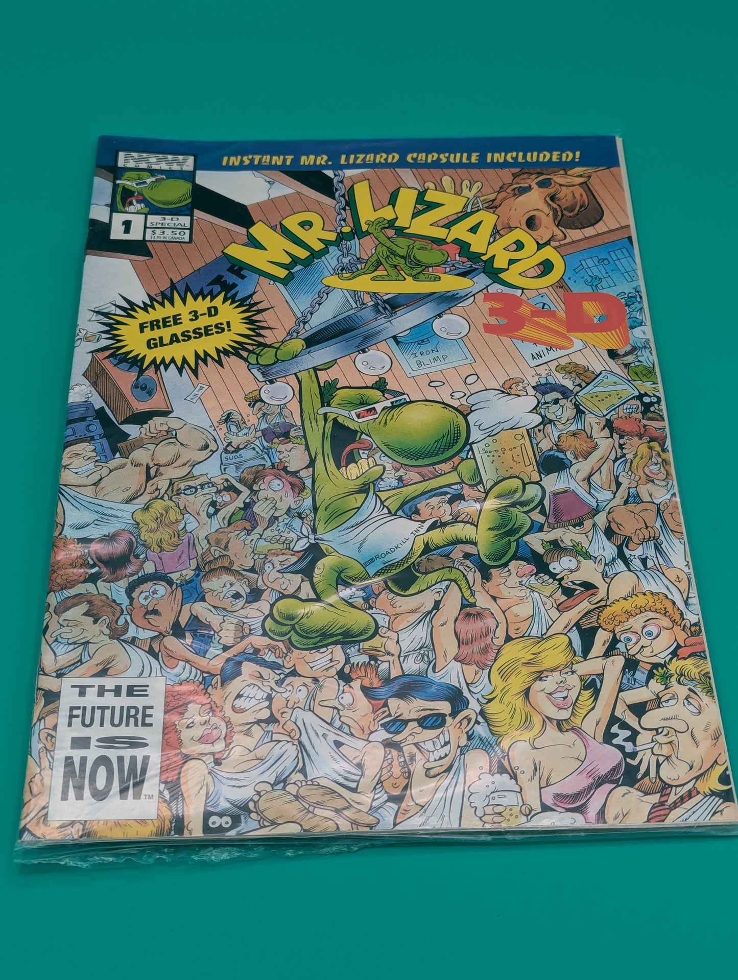 Mr. Lizard #1, 3-D Sealed (1993) - NOW Comic Collectibles:Comic Books & Memorabilia:Comics:Comics & Graphic Novels JJJambers Jamboree