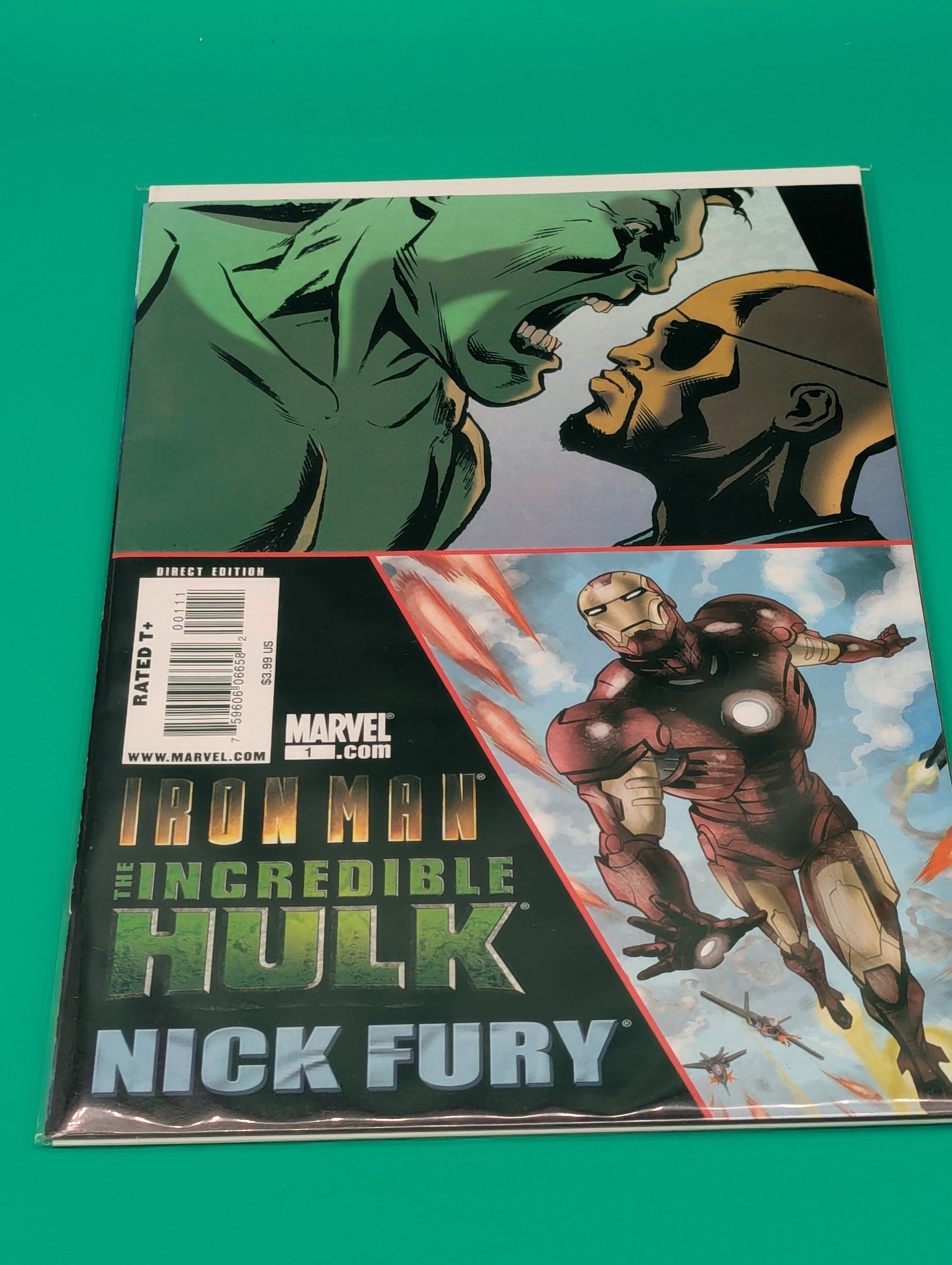 Iron Man/Incredible Hulk/Nick Fury #1 (2009) - Marvel Comic Collectibles:Comic Books & Memorabilia:Comics:Comics & Graphic Novels JJJambers Jamboree