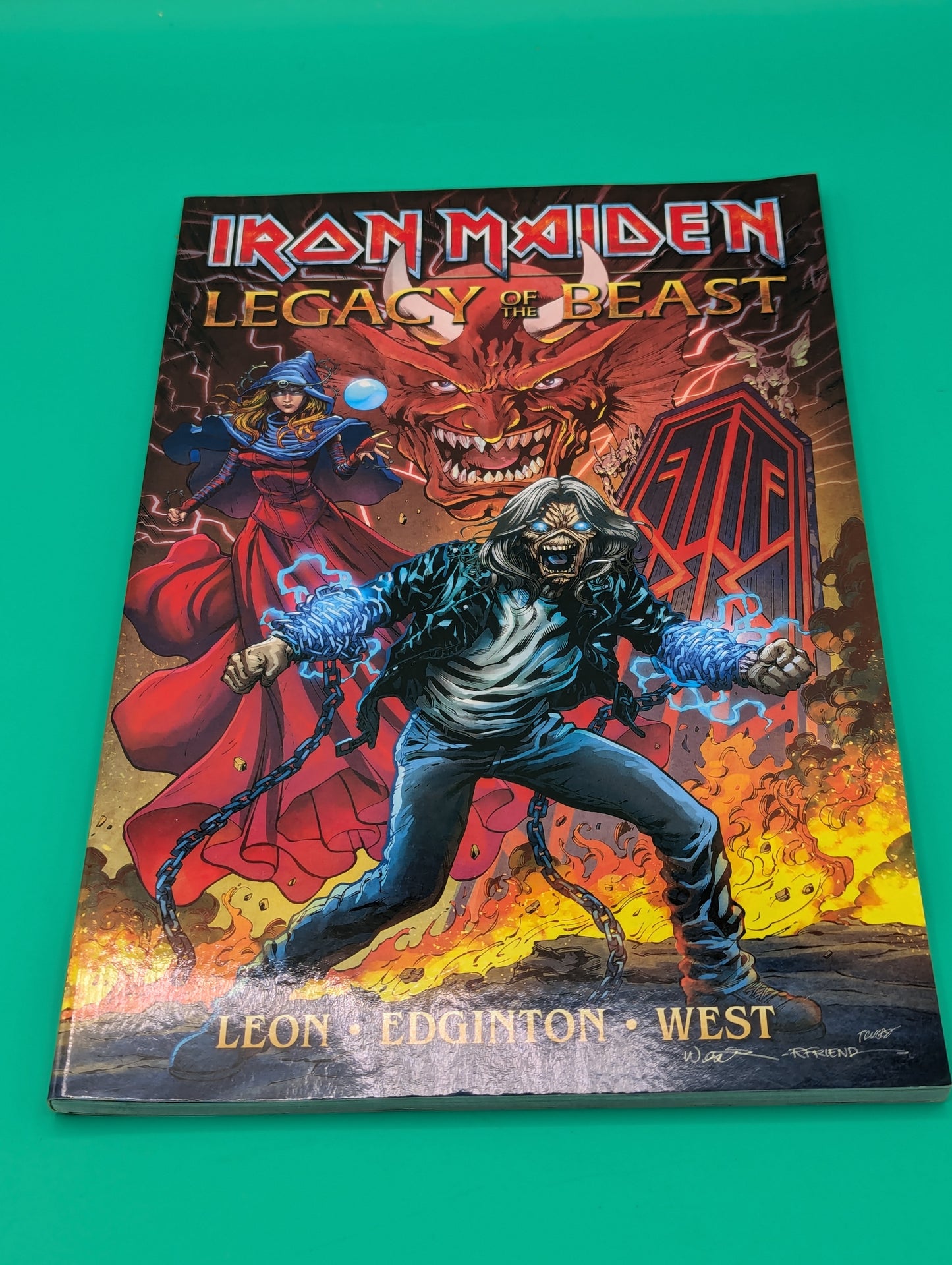 Iron Maiden: Legacy of the Beast Vol. 1 (2018) - Heavy Metal Graphic Novel Collectibles:Comic Books & Memorabilia:Comics:Comics & Graphic Novels JJJambers Vintage Vault   