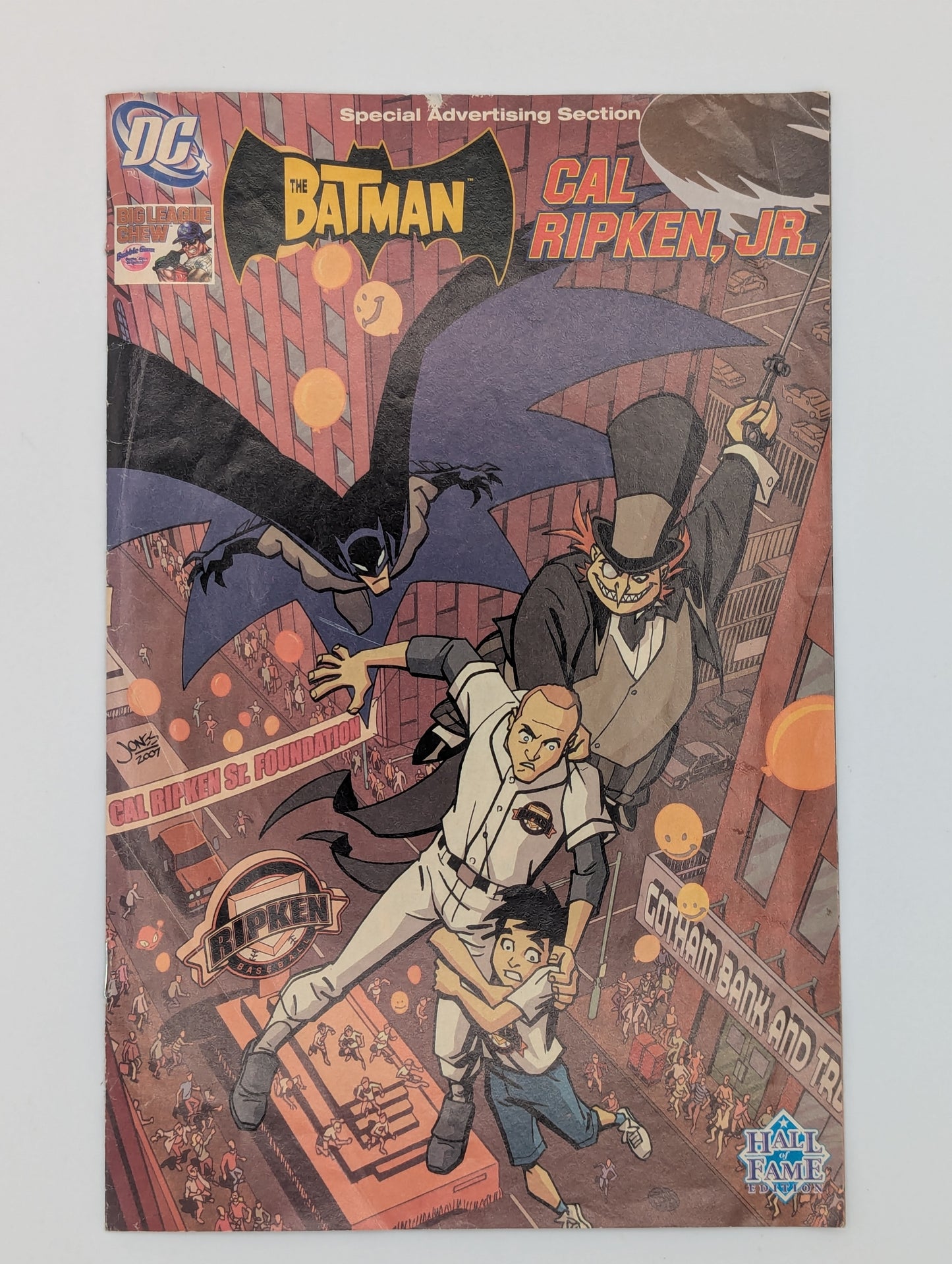 Batman and Cal Ripken Jr. (Special Advertising Section) (1995) - DC Comic Collectibles:Comic Books & Memorabilia:Comics:Comics & Graphic Novels JJJambers Jamboree