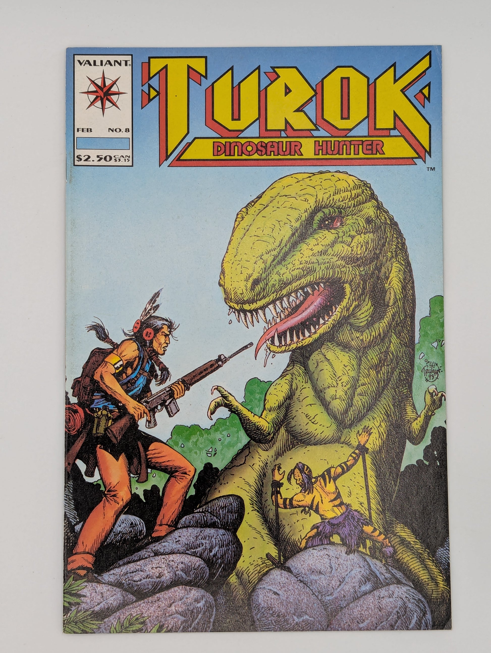 Turok Dinosaur Hunter #8 (1993) - Valiant Comics - VF Collectibles:Comic Books & Memorabilia:Comics:Comics & Graphic Novels JJJambers Vintage Vault