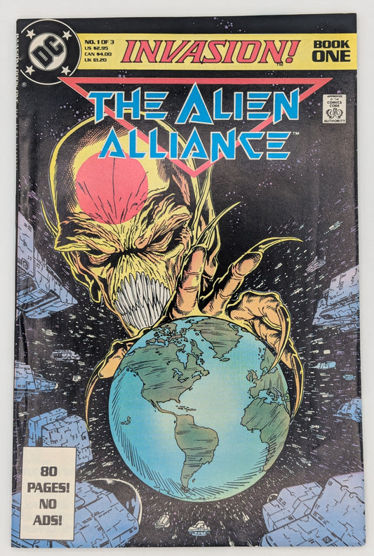 Invasion! Book One: The Alien Alliance (1988) - DC Comic - FN/VF Collectibles:Comic Books & Memorabilia:Comics:Comics & Graphic Novels JJJambers Jamboree