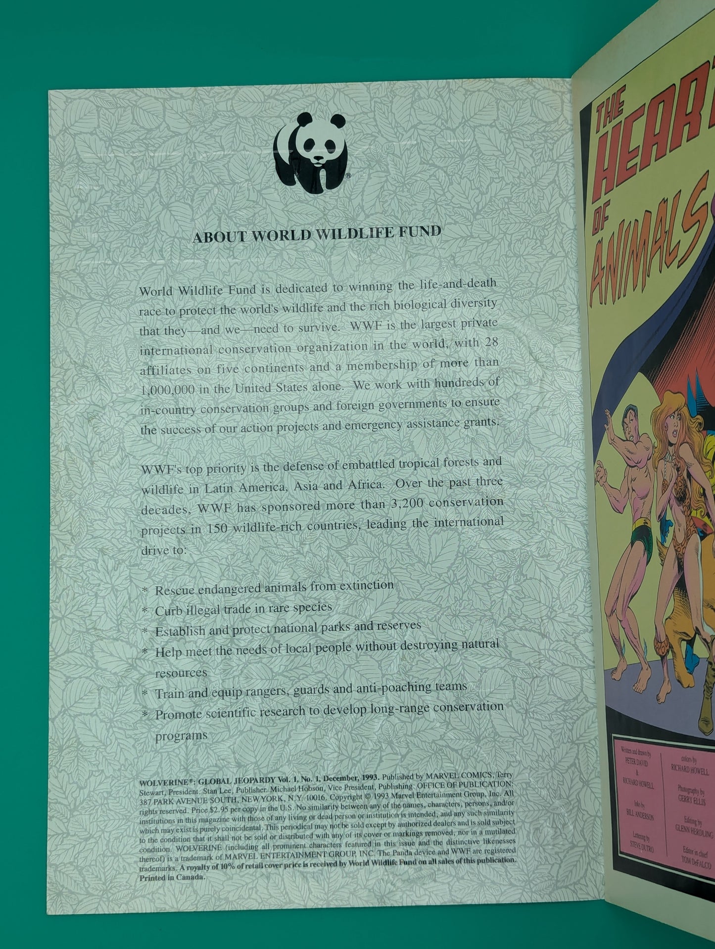 Wolverine: Global Jeopardy #1 (1993) - Marvel Comic Collectibles:Comic Books & Memorabilia:Comics:Comics & Graphic Novels JJJambers Jamboree