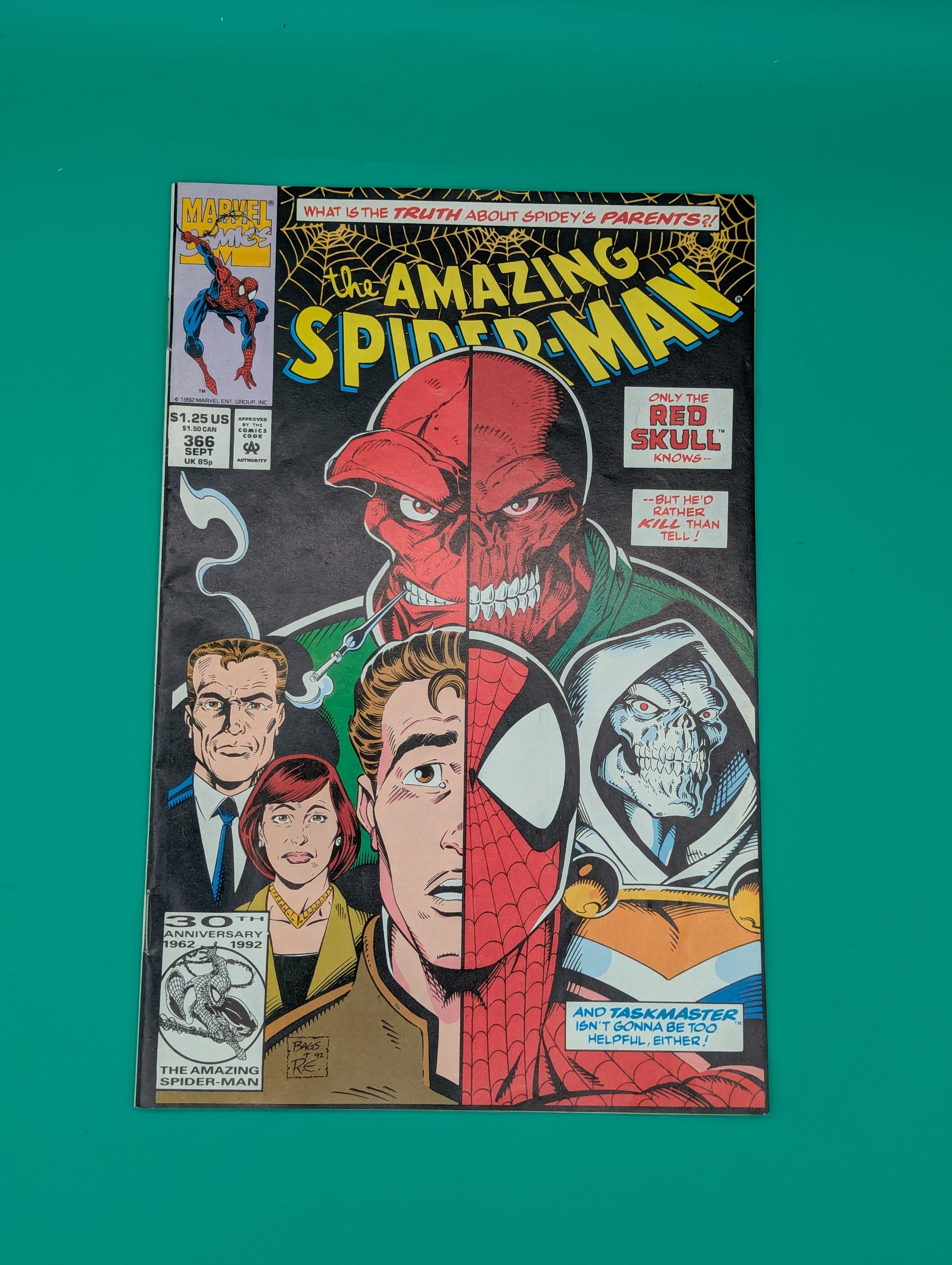 Spider-Man, Amazing #366 (1992) - Marvel Comic Collectibles:Comic Books & Memorabilia:Comics:Comics & Graphic Novels JJJambers Jamboree