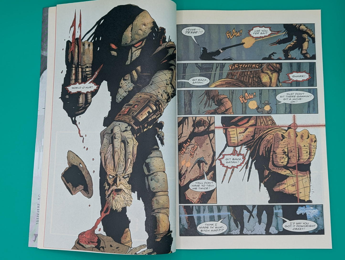 Predator: Hell Come A-Walkin' - Dark Horse Comics Collectibles:Comic Books & Memorabilia:Comics:Comics & Graphic Novels JJJambers Vintage Vault   