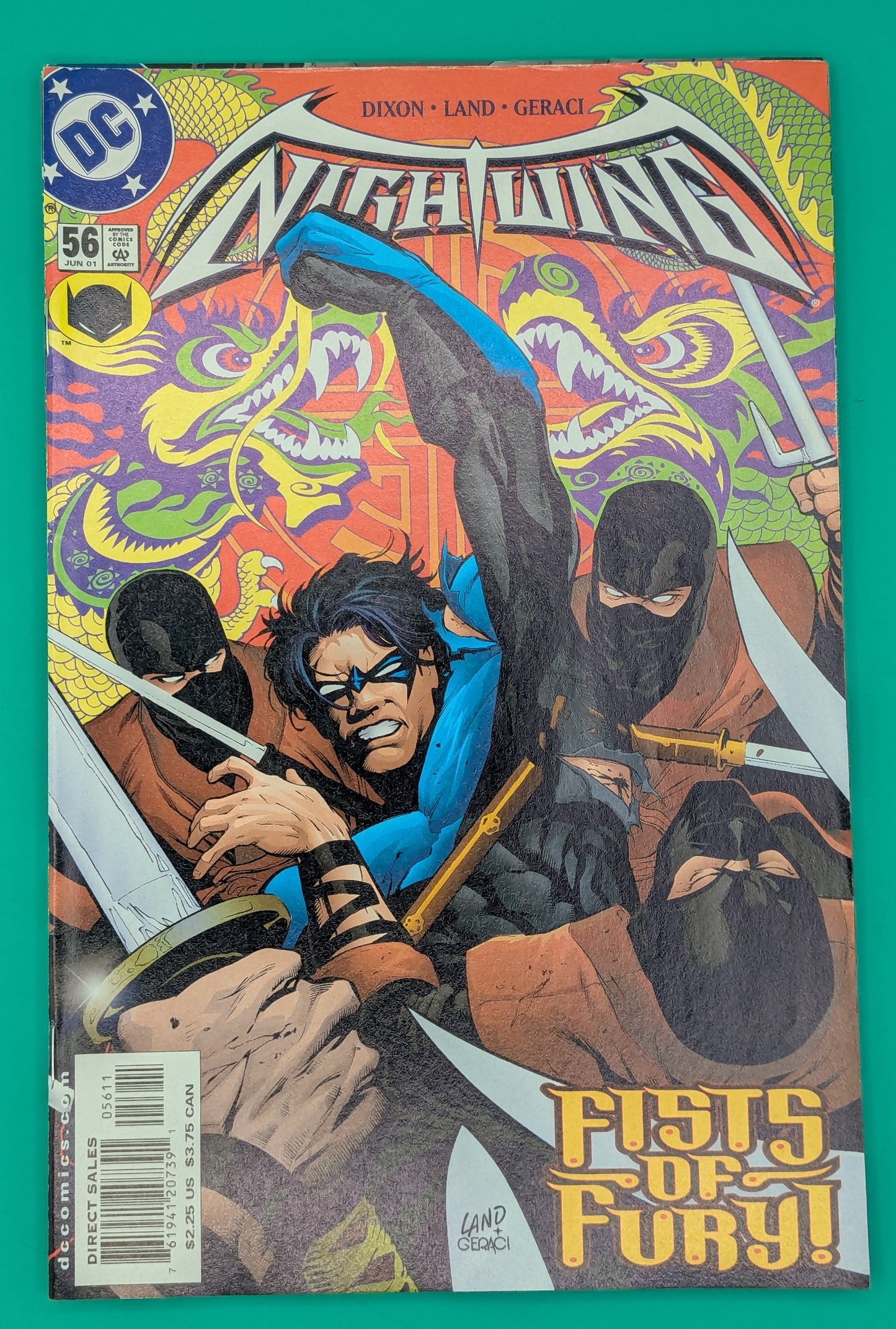 Nightwing #56: Fists of Fury (2001) - DC Comics Collectibles:Comic Books & Memorabilia:Comics:Comics & Graphic Novels JJJambers Jamboree