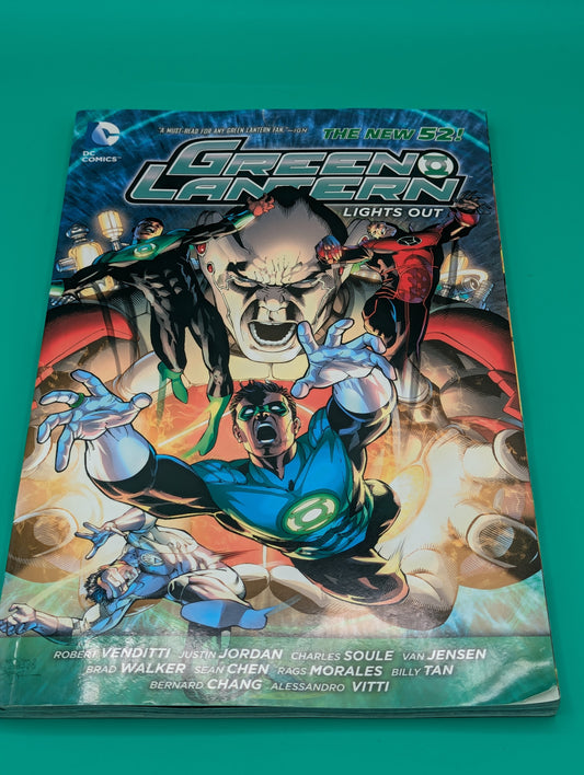 Green Lantern, New 52 Vol. 1: Lights Out (2014) - DC TPB Collectibles:Comic Books & Memorabilia:Comics:Comics & Graphic Novels JJJambers Jamboree   