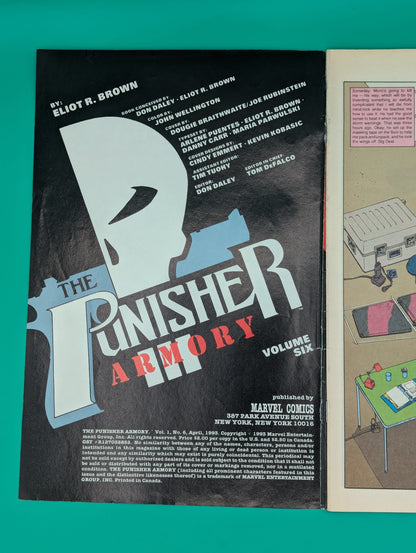 Punisher Armory, The #6 (1994) - Marvel Dollar Comic [Detached From Spine] Collectibles:Comic Books & Memorabilia:Comics:Comics & Graphic Novels JJJambers Jamboree