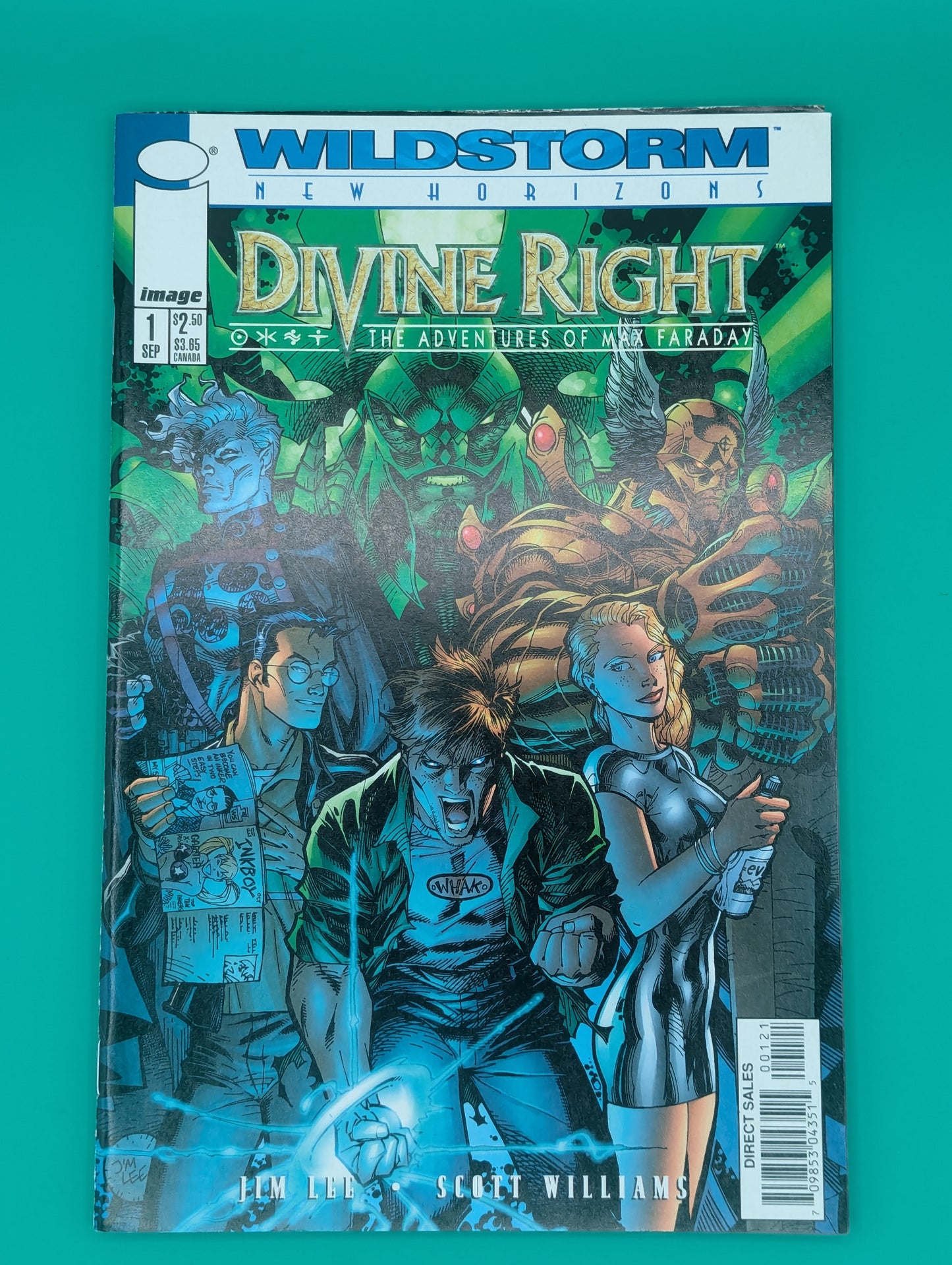 Divine Right: The Adventures of Max Faraday #1 (1997) - Image Comic Collectibles:Comic Books & Memorabilia:Comics:Comics & Graphic Novels JJJambers Jamboree