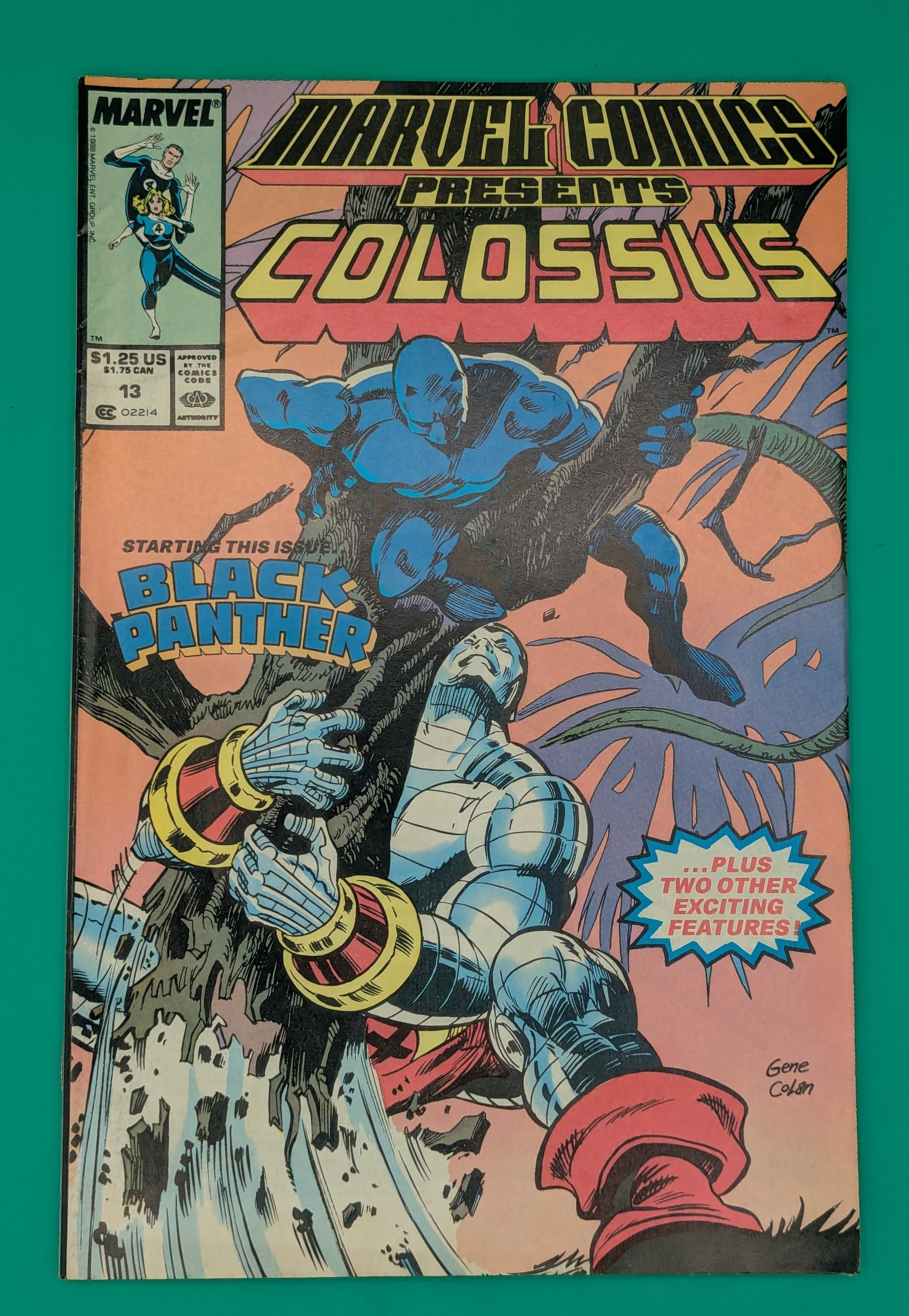 Marvel Comics Presents #13: Colossus/Black Panther (1989) - Marvel Comic - FN/VF Collectibles:Comic Books & Memorabilia:Comics:Comics & Graphic Novels JJJambers Jamboree