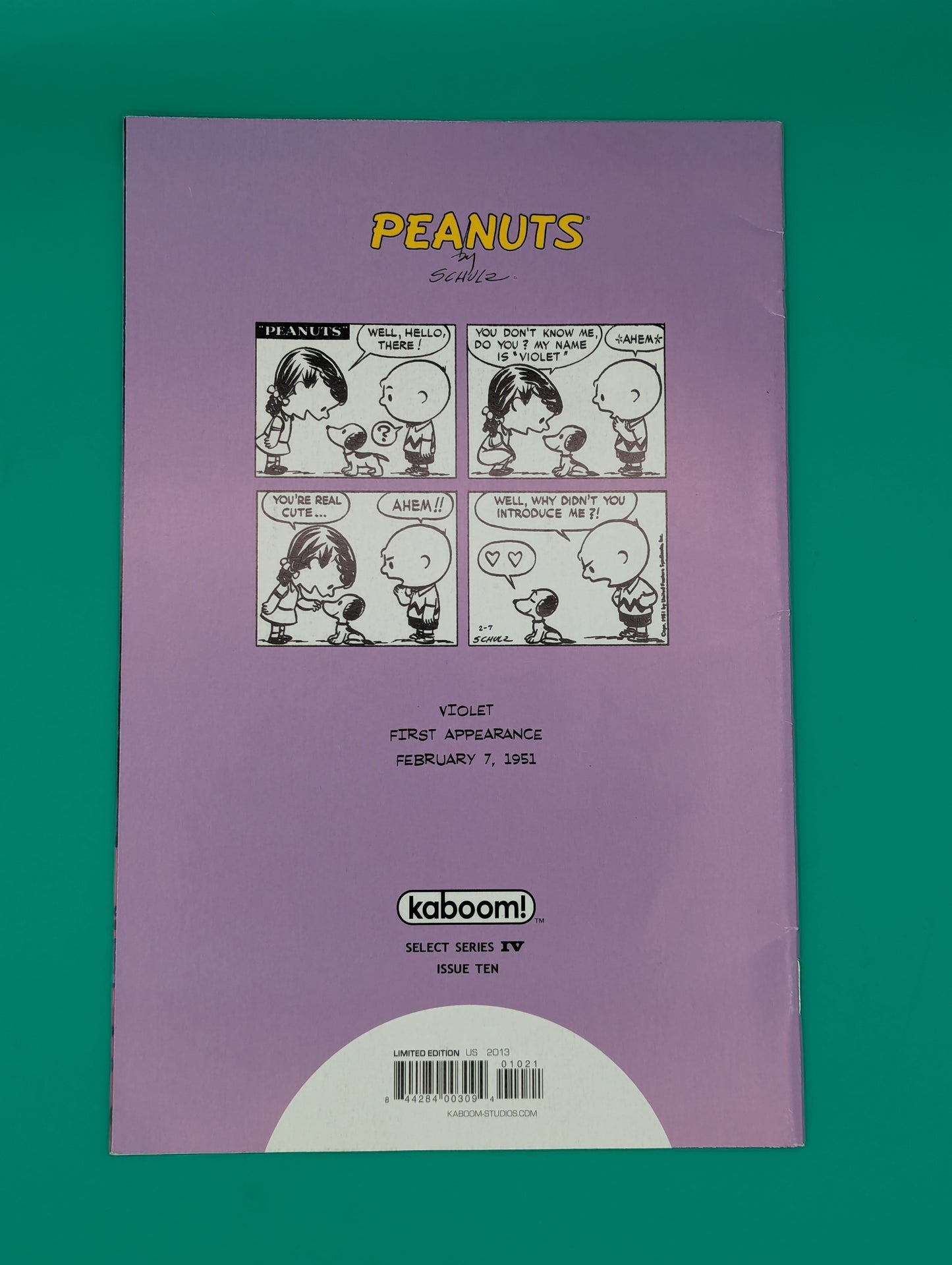 Peanuts #10 (2012) Variant B - Kaboom! Comic Collectibles:Comic Books & Memorabilia:Comics:Comics & Graphic Novels JJJambers Jamboree