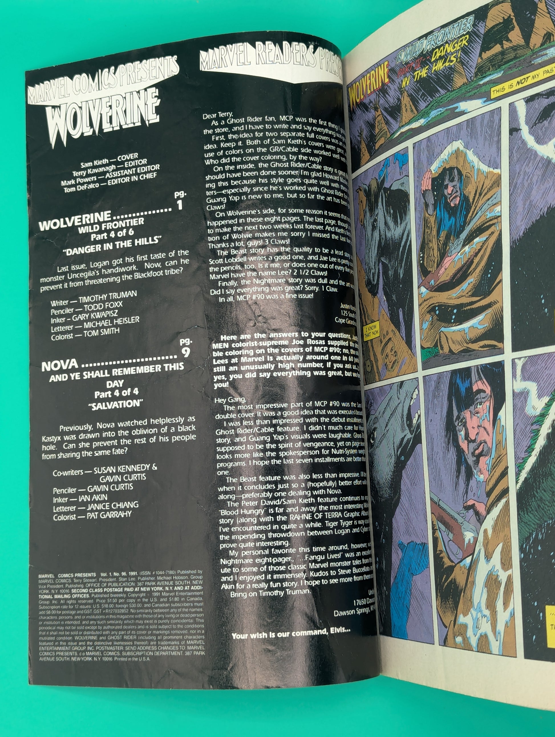 Wolverine, Marvel Comics Presents #96 (1992) [Minor Flaws] - Marvel Comic Collectibles:Comic Books & Memorabilia:Comics:Comics & Graphic Novels JJJambers Jamboree