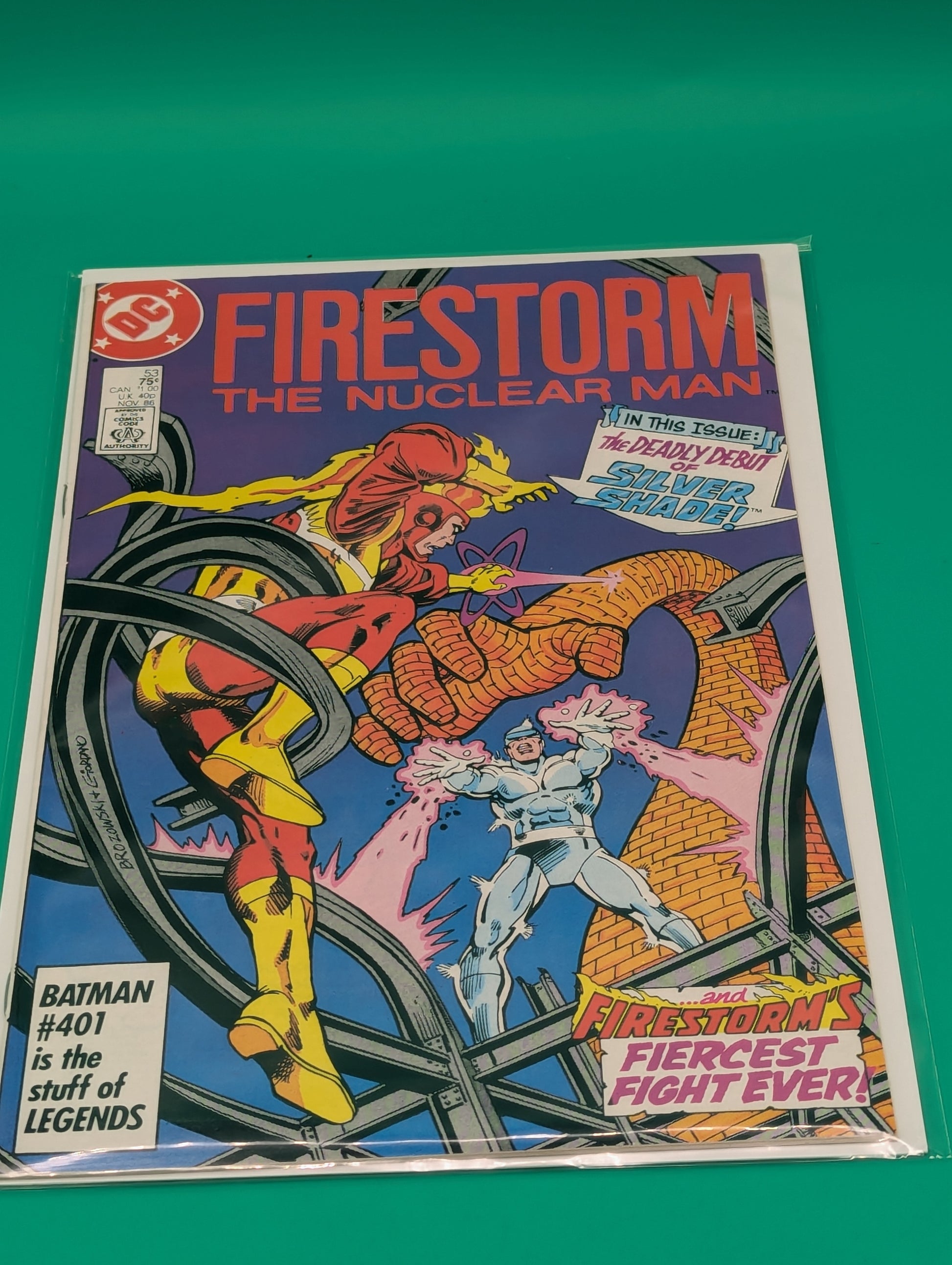 Firestorm, The #401: ...and Firestorm's Fiercest Fight Ever! (1990) - DC Comic Collectibles:Comic Books & Memorabilia:Comics:Comics & Graphic Novels JJJambers Jamboree