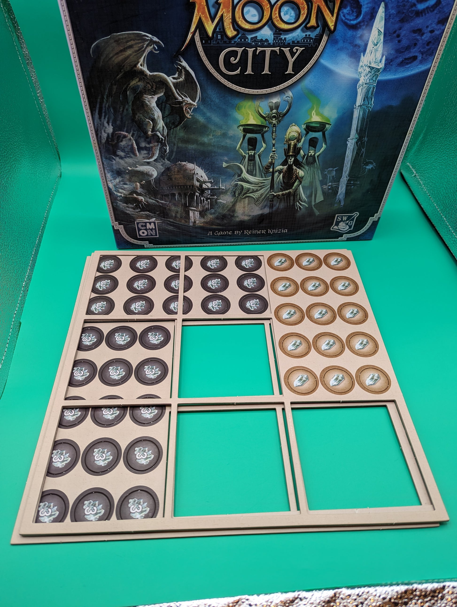 Blue Moon City Board Game - Used Partially Punched - CMON Games Toys & Hobbies:Games:Board & Traditional Games:Contemporary Manufacture JJJambers Jamboree   