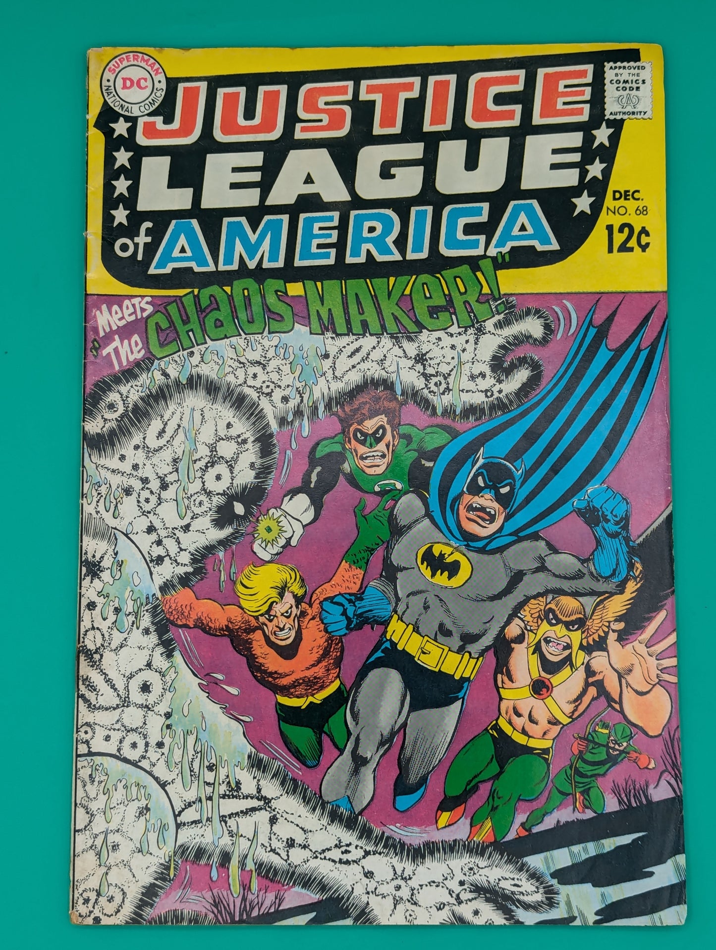 Justice League of America #68 (1968) - DC Comic Collectibles:Comic Books & Memorabilia:Comics:Comics & Graphic Novels JJJambers Jamboree