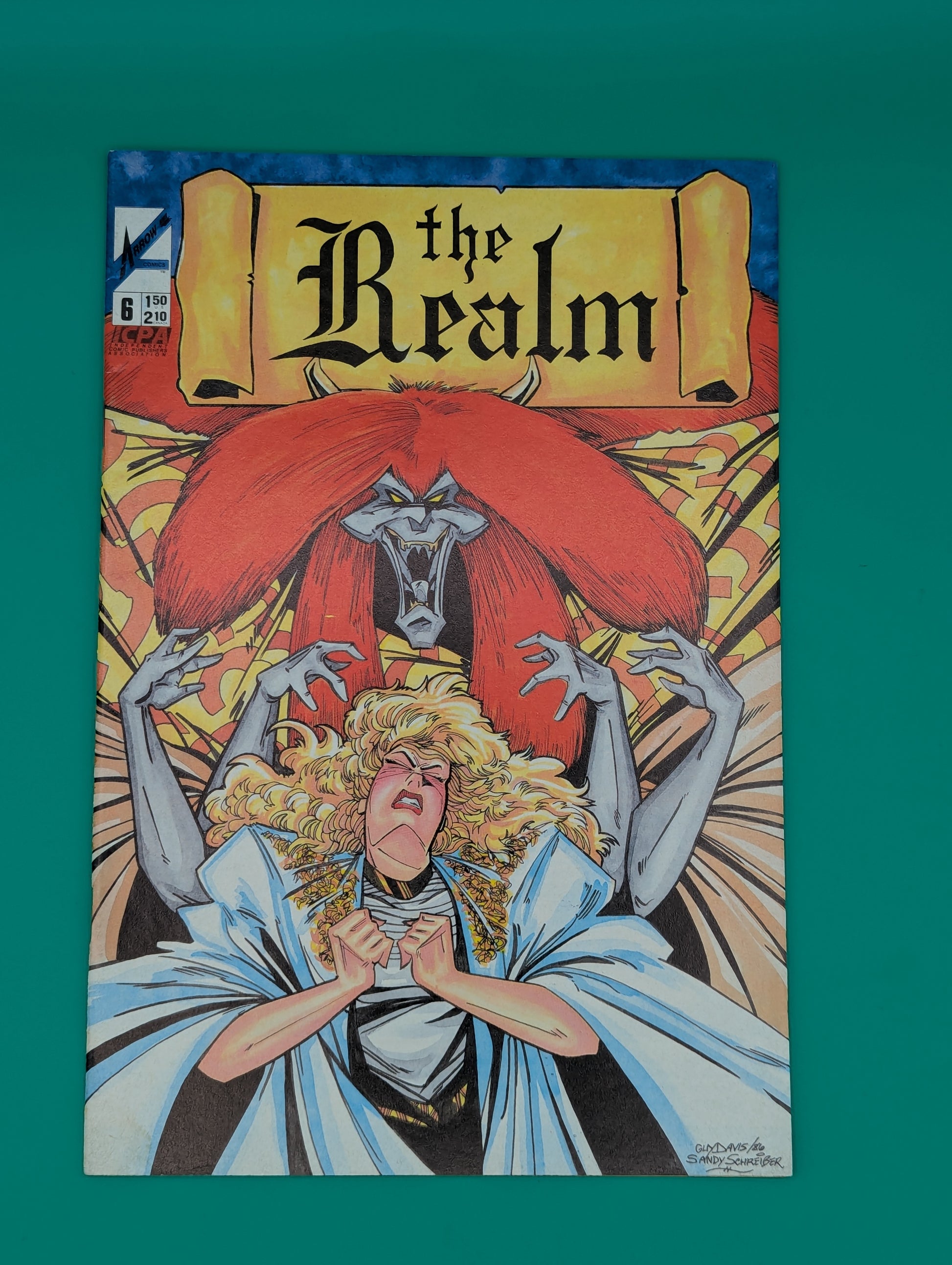 The Realm #6 (1986) - Arrow Comics Collectibles:Comic Books & Memorabilia:Comics:Comics & Graphic Novels JJJambers Vintage Vault   