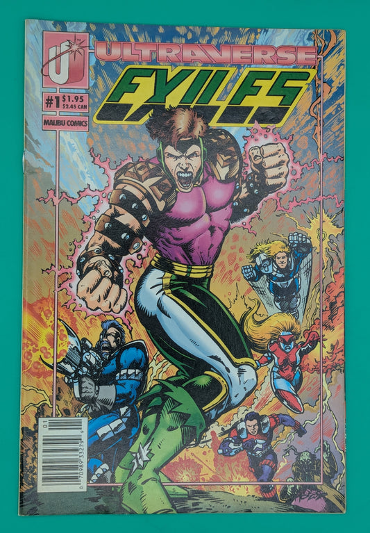 Ultraverse: Exiles #1 (1993) - Malibu Comic Collectibles:Comic Books & Memorabilia:Comics:Comics & Graphic Novels JJJambers Jamboree