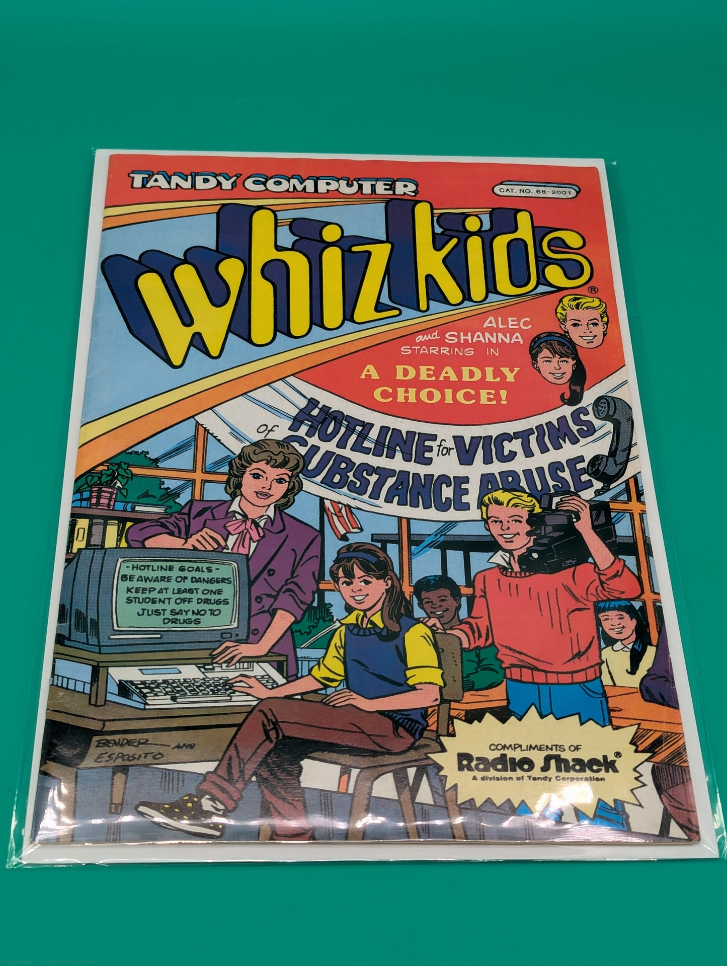 Whizkids: A Deadly Choice (1985) - Radio Shack Comic Collectibles:Comic Books & Memorabilia:Comics:Comics & Graphic Novels JJJambers Jamboree