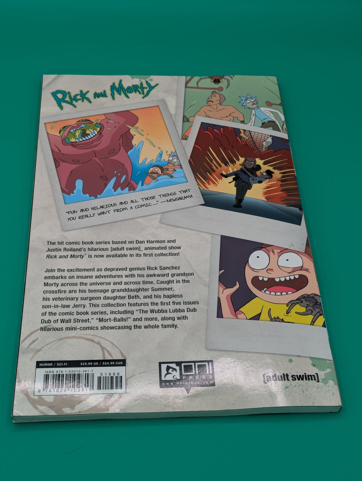 Rick and Morty Volume 1 - Oni Press Graphic Novel Collectibles:Comic Books & Memorabilia:Comics:Comics & Graphic Novels JJJambers Jamboree   