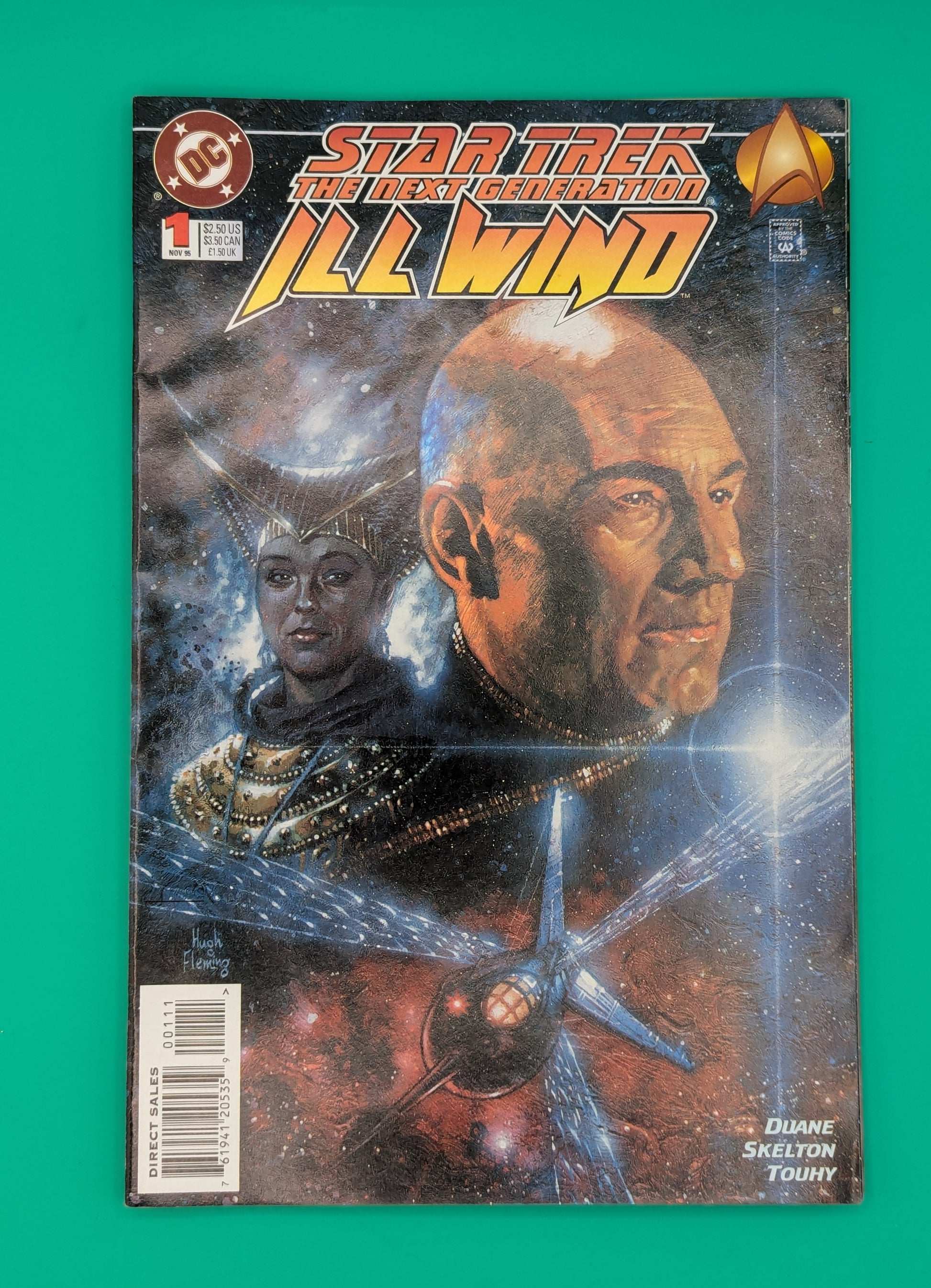 Star Trek: The Next Generation - ill Wind #1 (1995) - DC Comics Collectibles:Comic Books & Memorabilia:Comics:Comics & Graphic Novels JJJambers Vintage Vault   