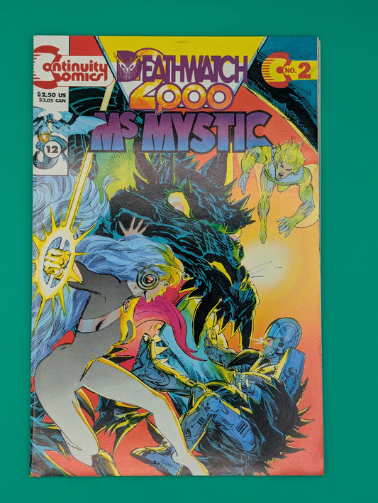Ms. Mystic #2: Deathwatch 2000 (1993) - Continuity Comic Collectibles:Comic Books & Memorabilia:Comics:Comics & Graphic Novels JJJambers Jamboree