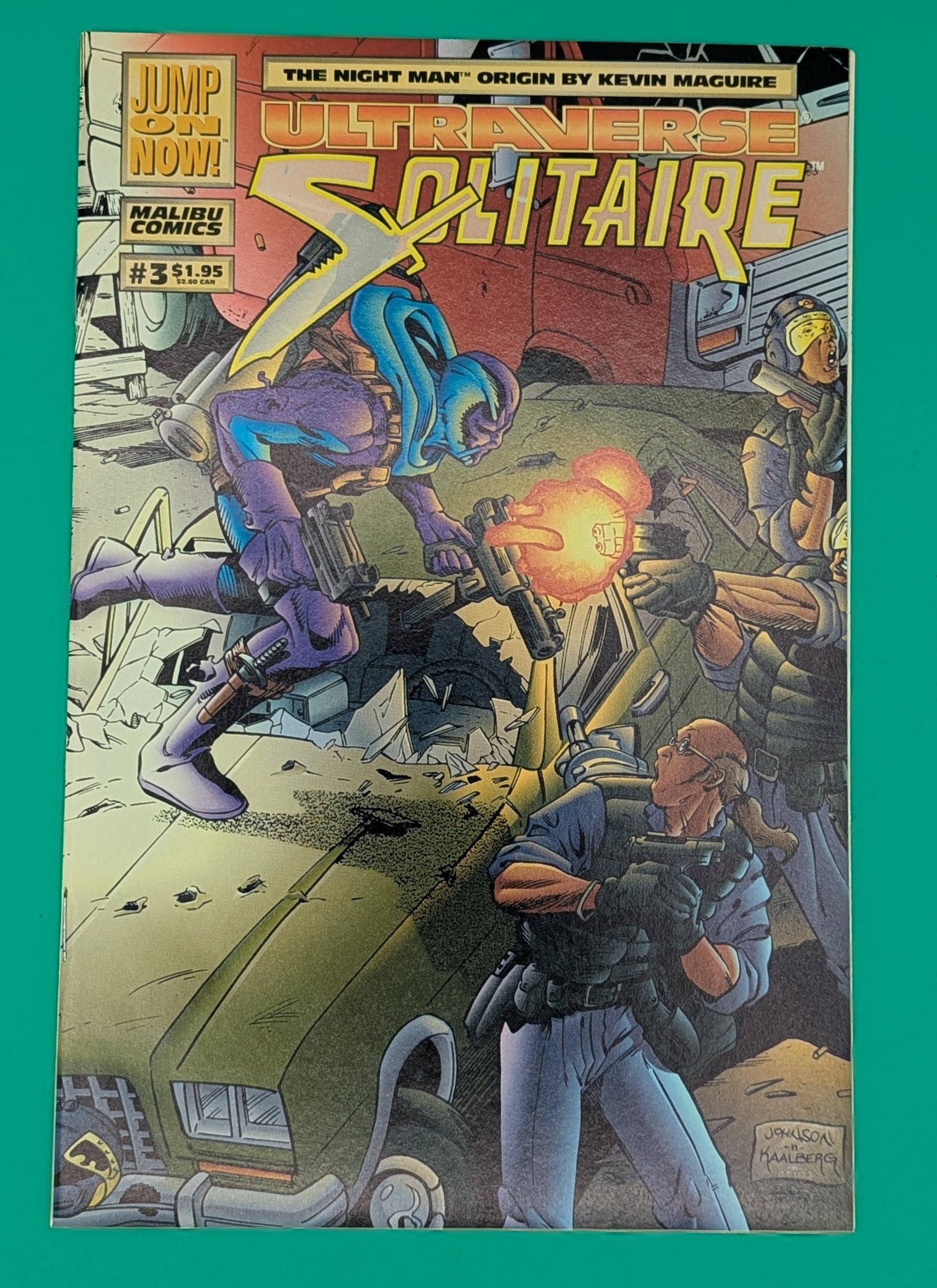 Solitaire #3 (1993) - Malibu Comic Collectibles:Comic Books & Memorabilia:Comics:Comics & Graphic Novels JJJambers Jamboree