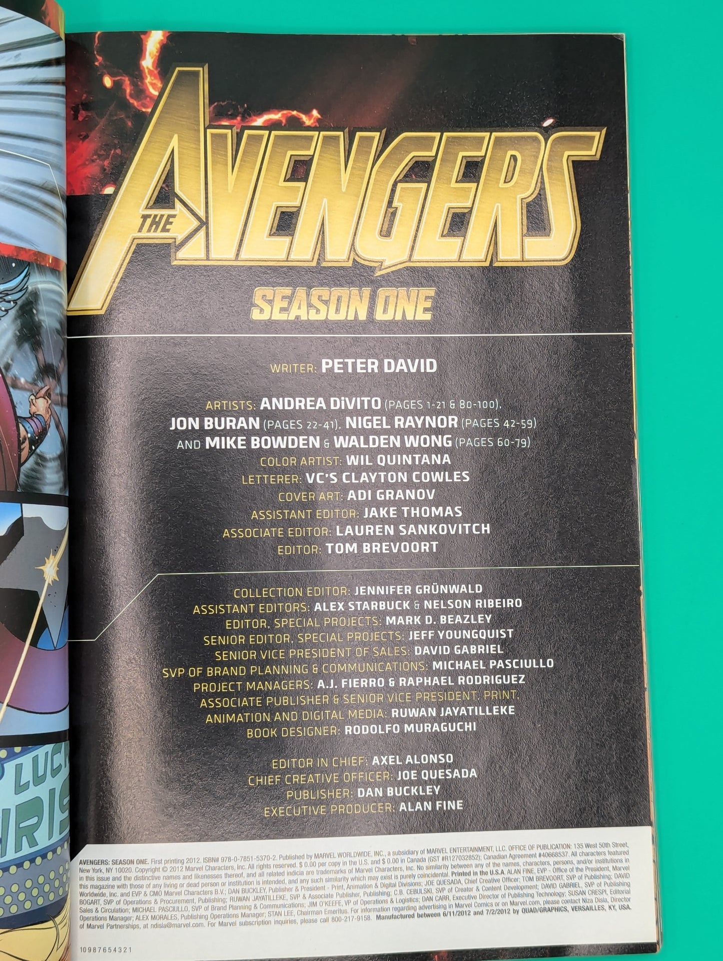 Avengers Season 1 (2009) - Marvel TPB Collectibles:Comic Books & Memorabilia:Comics:Comics & Graphic Novels JJJambers Jamboree   