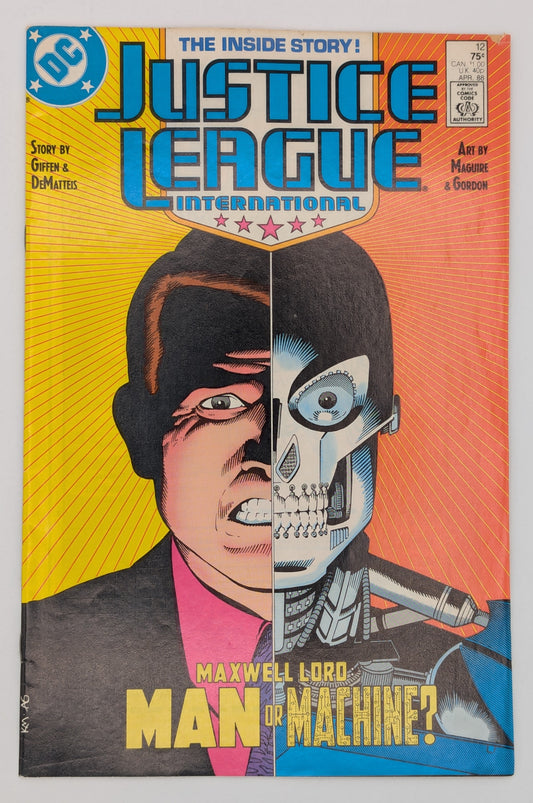 Justice League International #12 (1988) - DC Comic - FN/VF Collectibles:Comic Books & Memorabilia:Comics:Comics & Graphic Novels JJJambers Jamboree