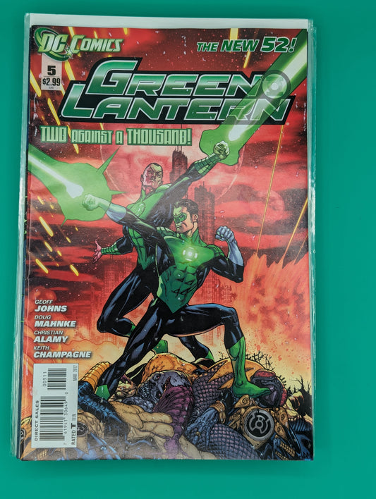 Green Lantern, New 52 #5 (2011) - DC Comics Collectibles:Comic Books & Memorabilia:Comics:Comics & Graphic Novels JJJambers Vintage Vault   